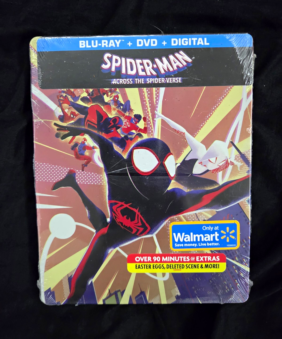 Sony Spider-Man: Across the Spider-Verse Steelbook Blu-ray+DVD+Digital Copy