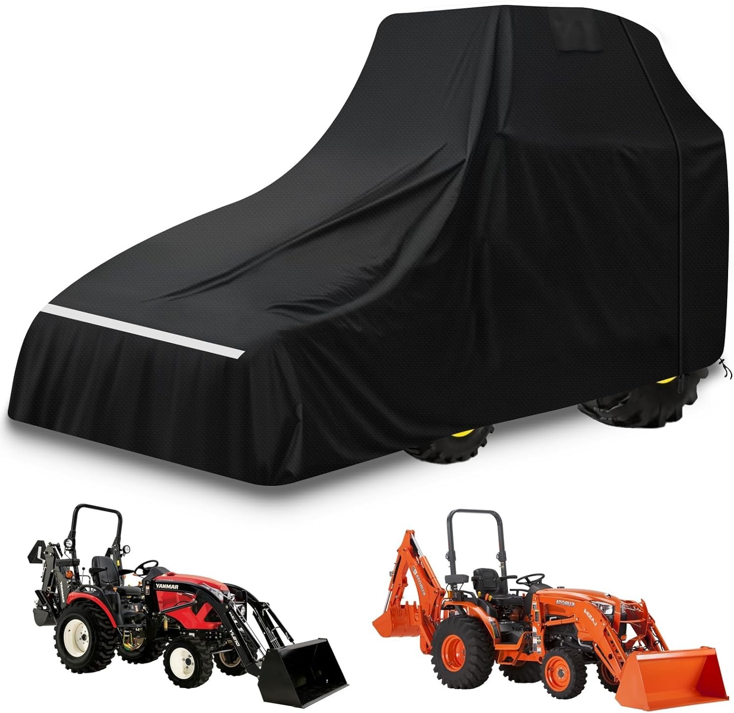Tractor Cover Large,600d Oxford Cloth for John Deere 1,2,3 Series 1025r 2320 272 Tractor Cover Large,600d Oxford Cloth for John Deere 1,2,3 Series 1025r 2320 272