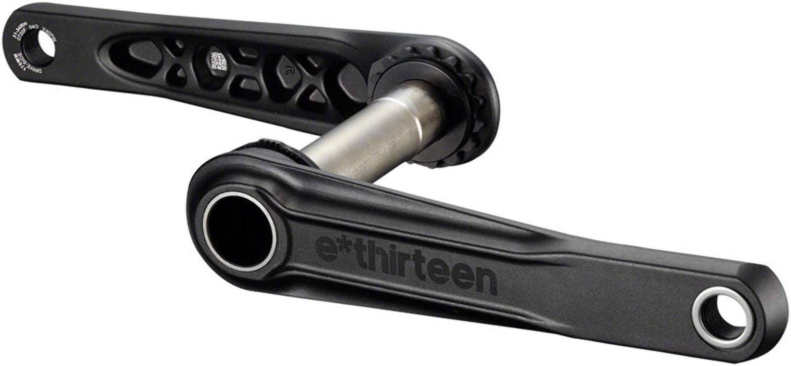 e*thirteen Helix Core 165mm 11-Speed 24 mm Spindle Crankset Black