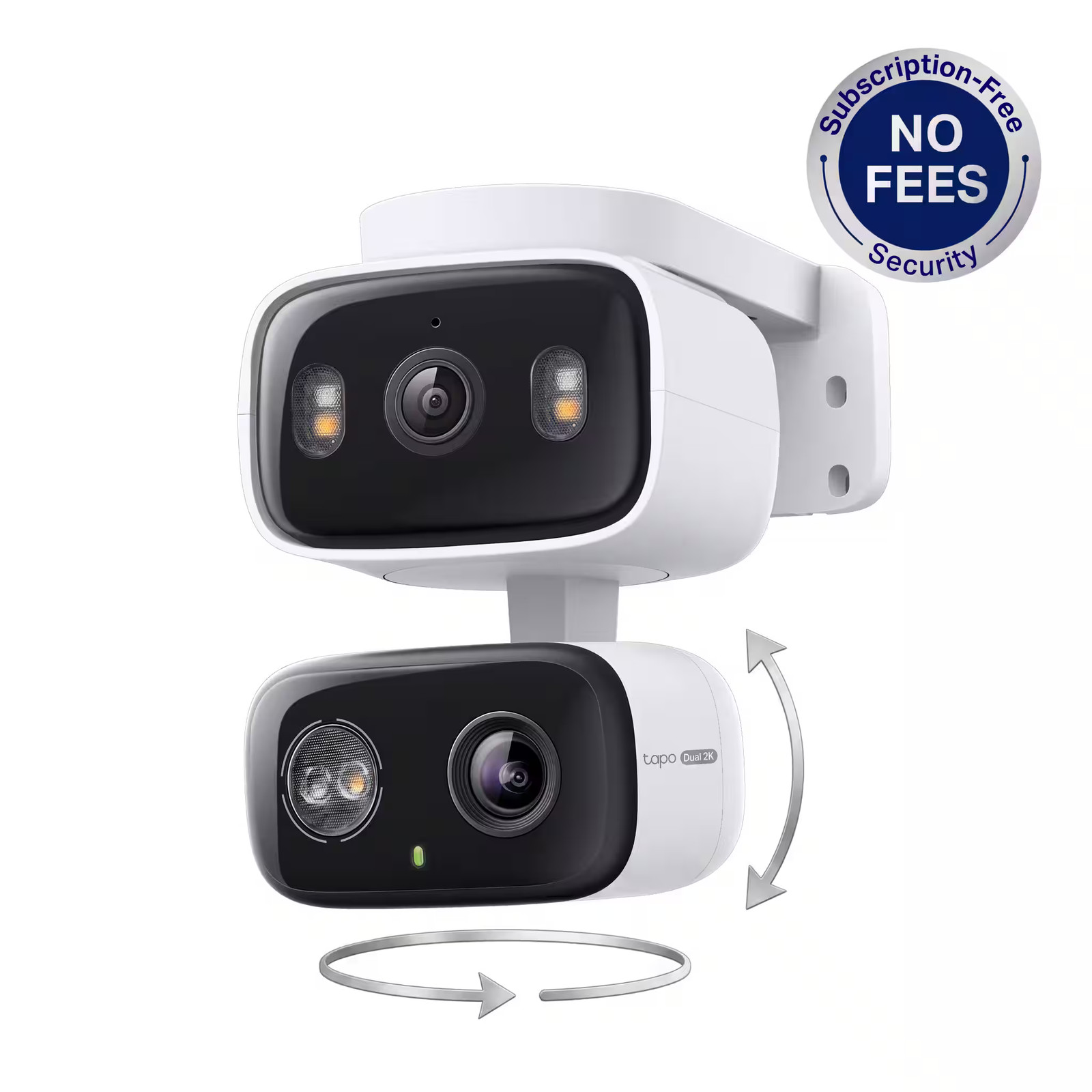 TP-Link - Tapo Wired Dual-Camera Security, Pan-Tilt, 360° Viewing Coverage, 2... TP-Link - Tapo Wired Dual-Camera Security, Pan-Tilt, 360° Viewing Coverage, 2...