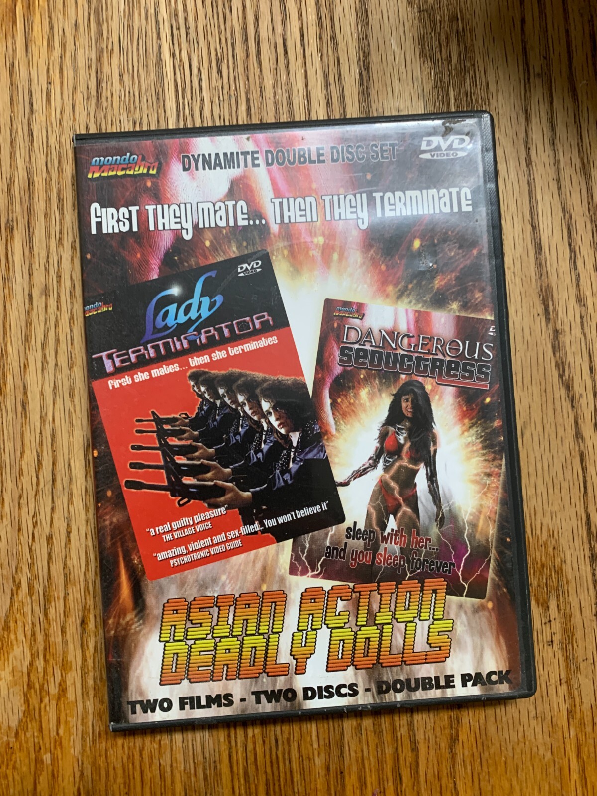 Dangerous Seductress (1992) Lady Terminator (1988) Mondo Macabro Rare OOP Dangerous Seductress (1992) Lady Terminator (1988) Mondo Macabro Rare OOP