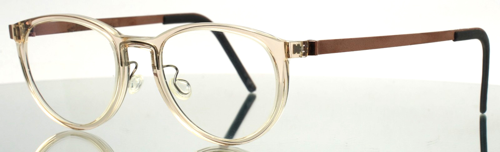 LINDBERG Acetanium 1505 AG05 Clear Beige Brown Unisex Kids Eyeglasses 44-17-135 LINDBERG Acetanium 1505 AG05 Clear Beige Brown Unisex Kids Eyeglasses 44-17-135