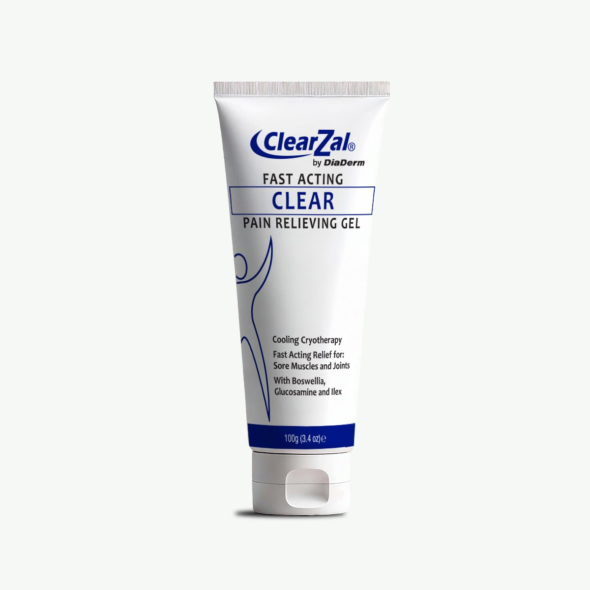 ClearZal Pain Relieving Gel Fast Acting Cooling for Sore Muscles and Joints