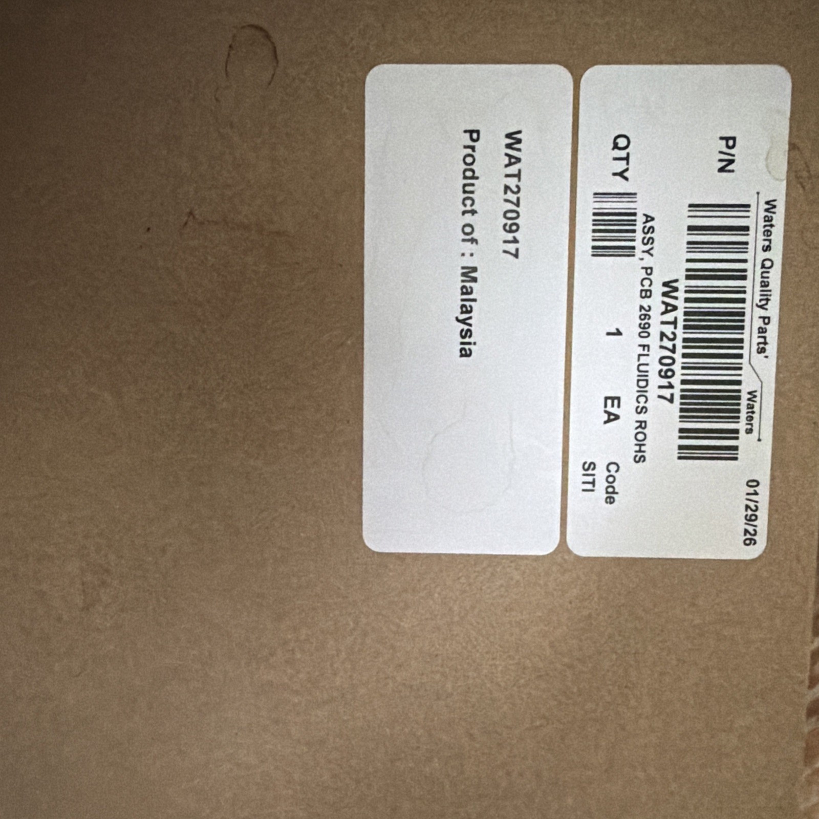 Waters Alliance 2690 2695 HPLC Fluidics Driver PCB 056453 WAT270917 Board. Waters Alliance 2690 2695 HPLC Fluidics Driver PCB 056453 WAT270917 Board.