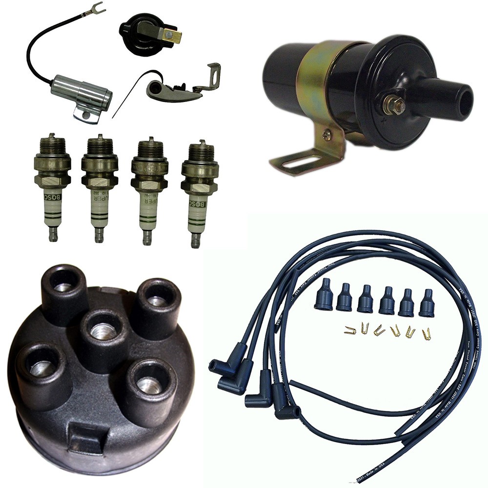 IGNITION TUNE UP KIT & COIL Fits IH Fits FARMALL 100 130 140 200 230 240 300 330