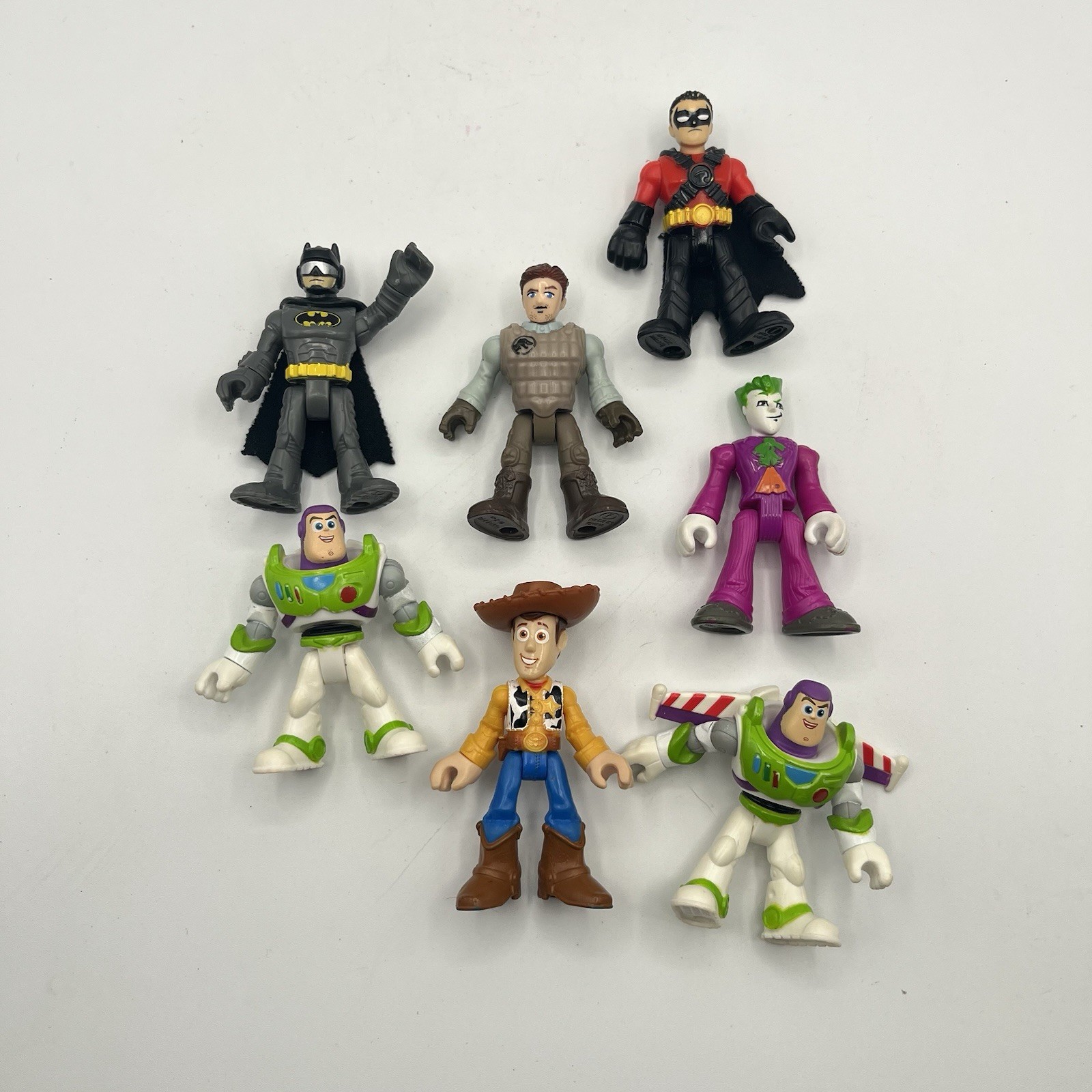 Imaginext DC Comics Character Figures and More Lot of 7 Assorted