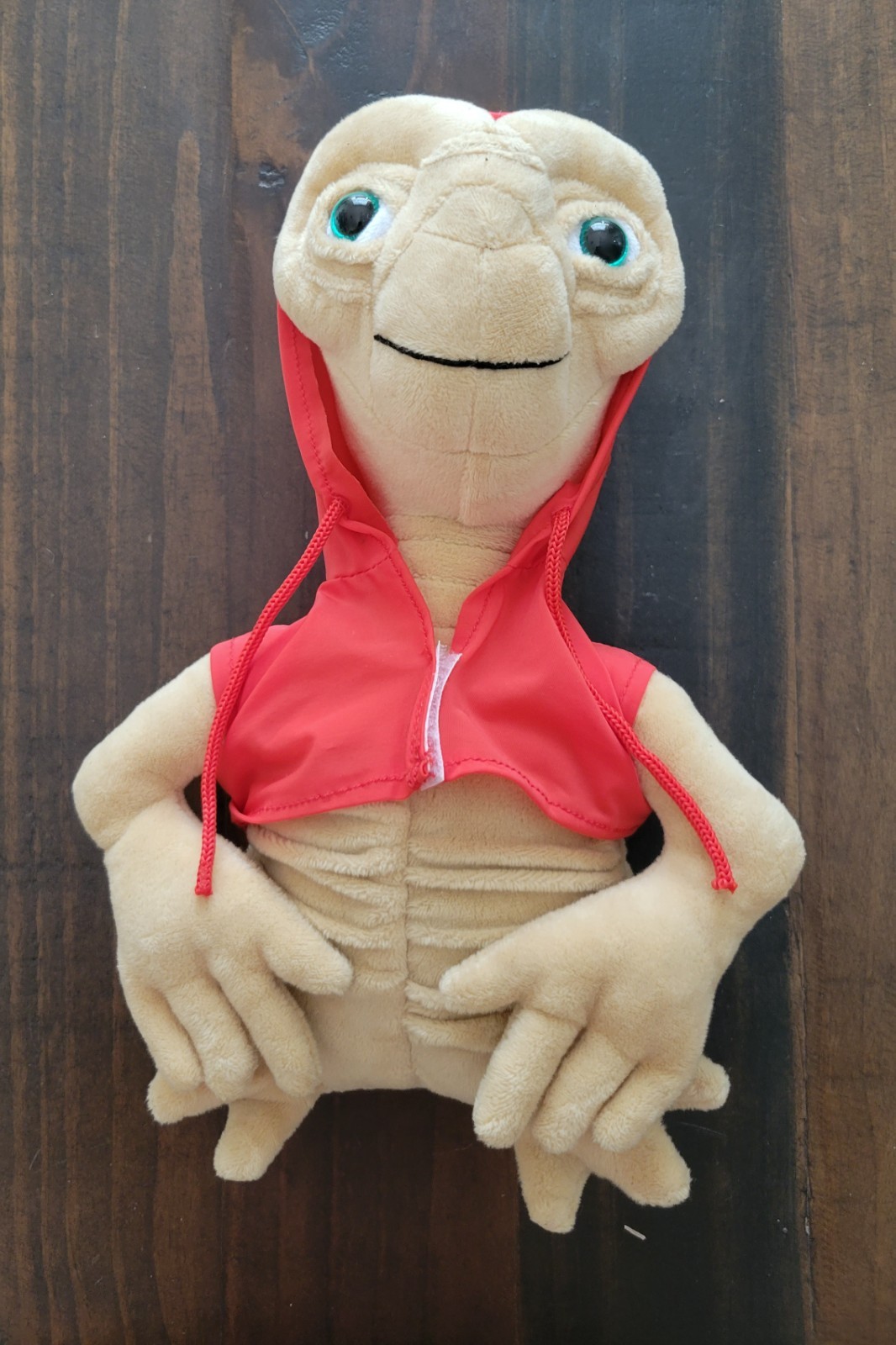 Vintage E.T. The Extra Terrestrial With Red Hoodie 10” 80s Retro Plush 1982