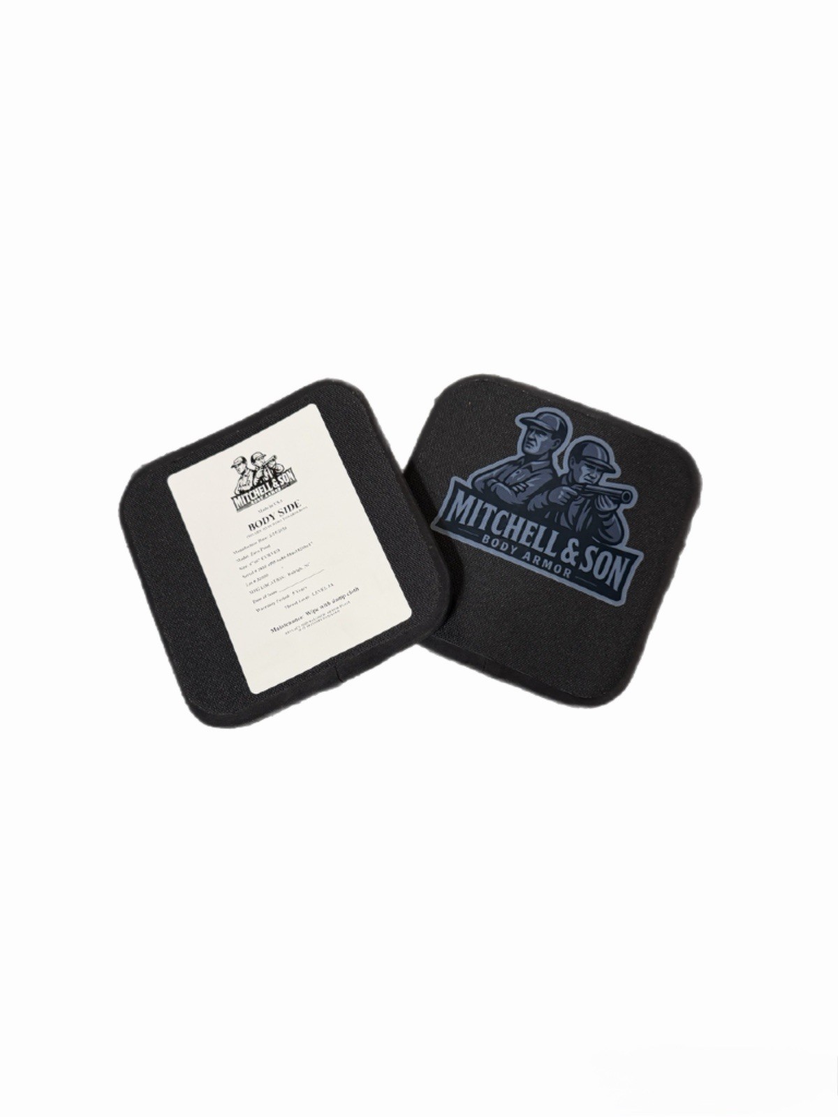 Bulletproof Body Armor ZeroPoint™ PE Level IIIA– PAIR (2) 6x6
