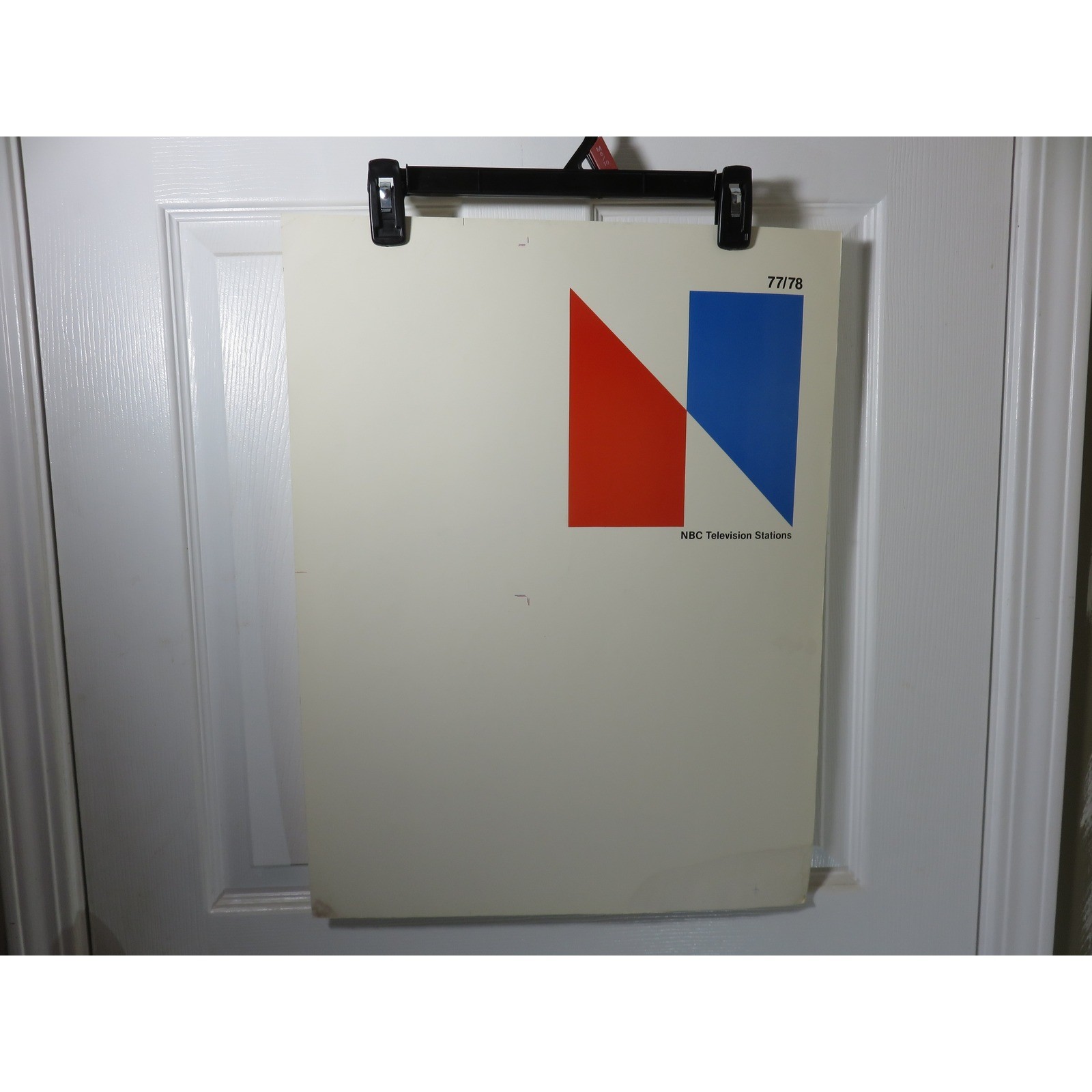 Vintage NBC Television Stations Silk Screen Print 1977-78 Logo Poster Art Pop Vintage NBC Television Stations Silk Screen Print 1977-78 Logo Poster Art Pop