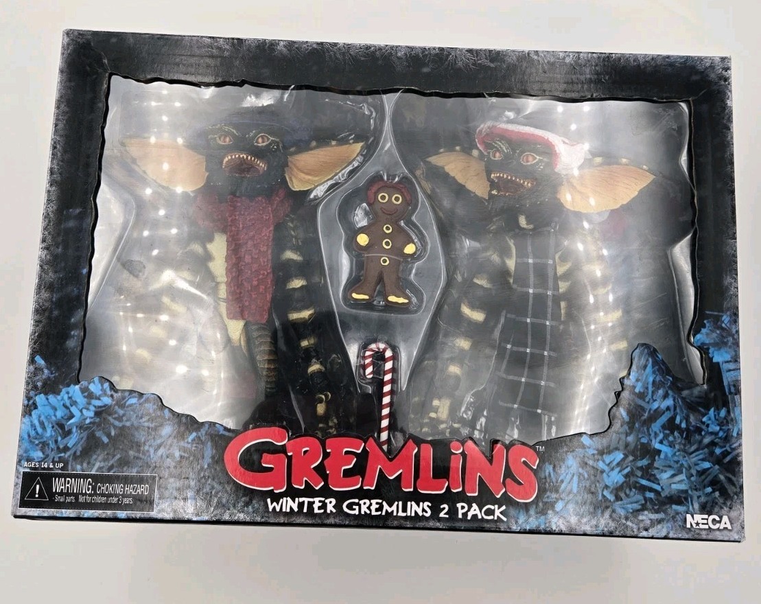 NECA Gremlins Winter Gremlins 2 Pack NIB SEALED