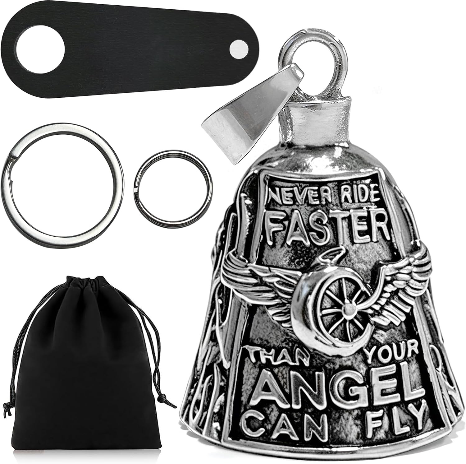Motorcycle Bell Guardian Angel Gremlin Motorcycle Bells for Bikers