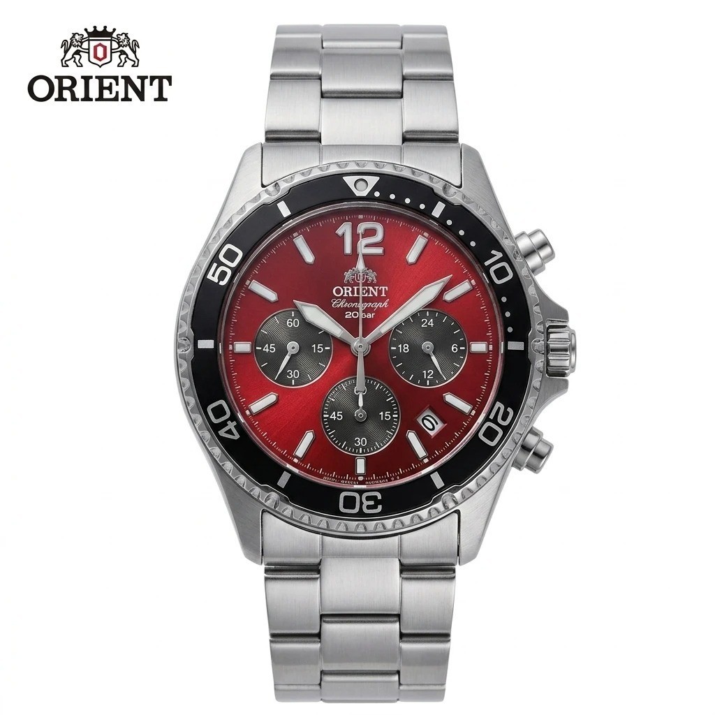 Orient Mako Solar Chronograph Men Watch Waterproof Diver Surprise Birthday Gift Orient Mako Solar Chronograph Men Watch Waterproof Diver Surprise Birthday Gift