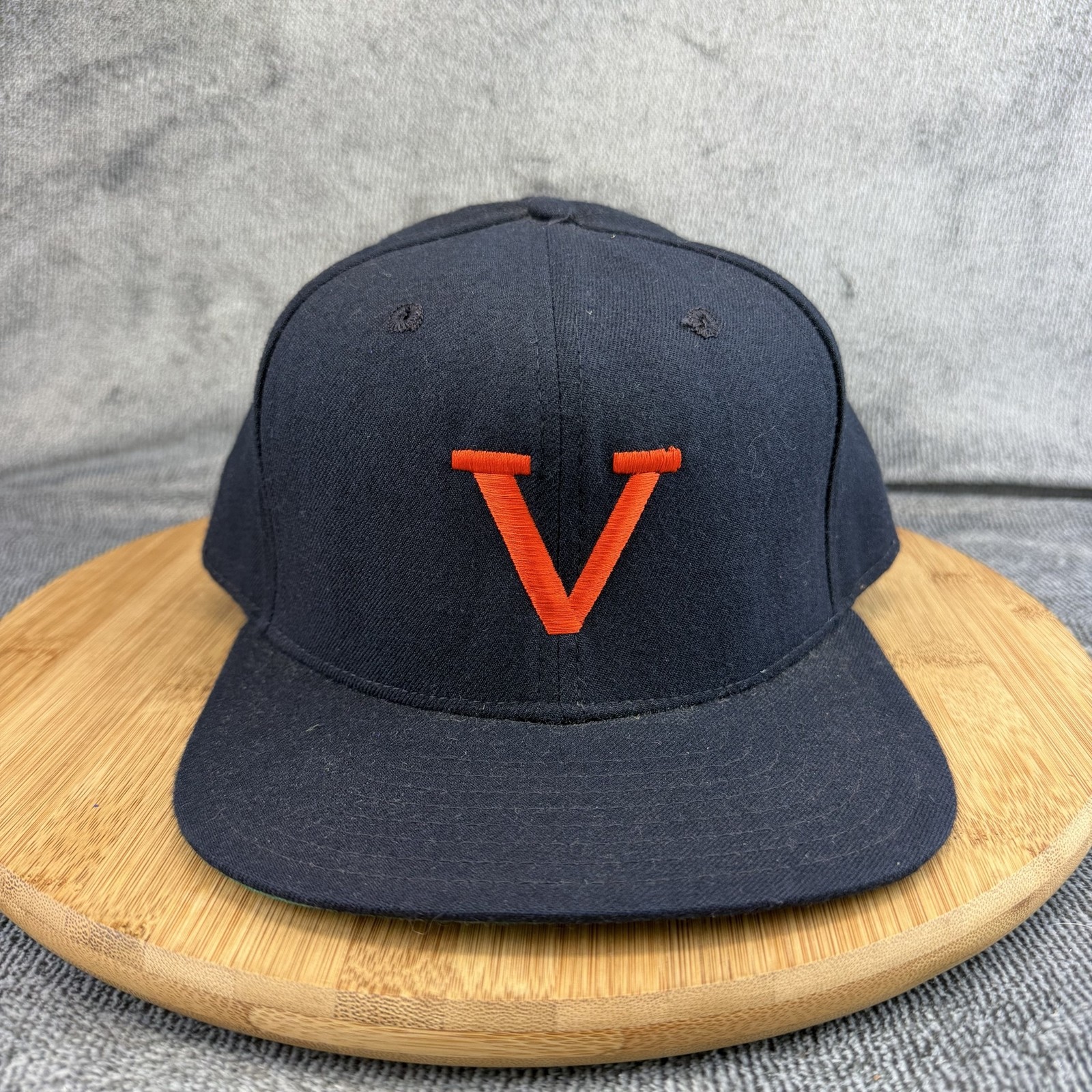 Vtg Virginia Cavaliers Mens Hat Cap Snap Back Edward Scissorhands USA New Era