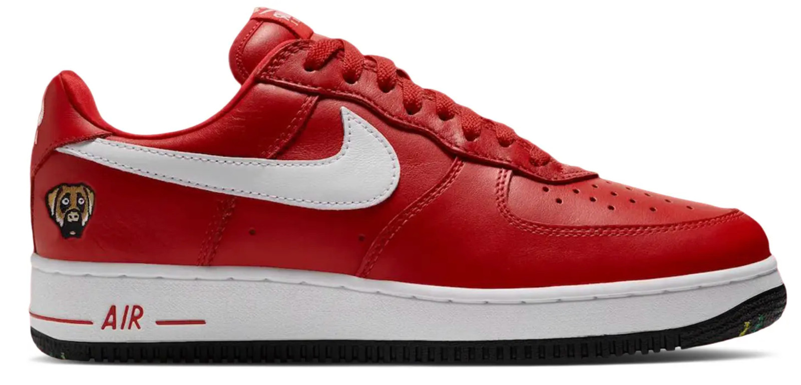 USA NEW Victor Victor x Nike Air Force 1 ’01 University Red IV3238-600
