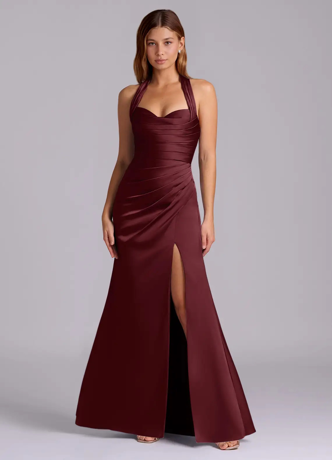 Azazie Destiny - Mermaid Sweetheart Neckline Stretch Satin Dress Azazie Destiny - Mermaid Sweetheart Neckline Stretch Satin Dress