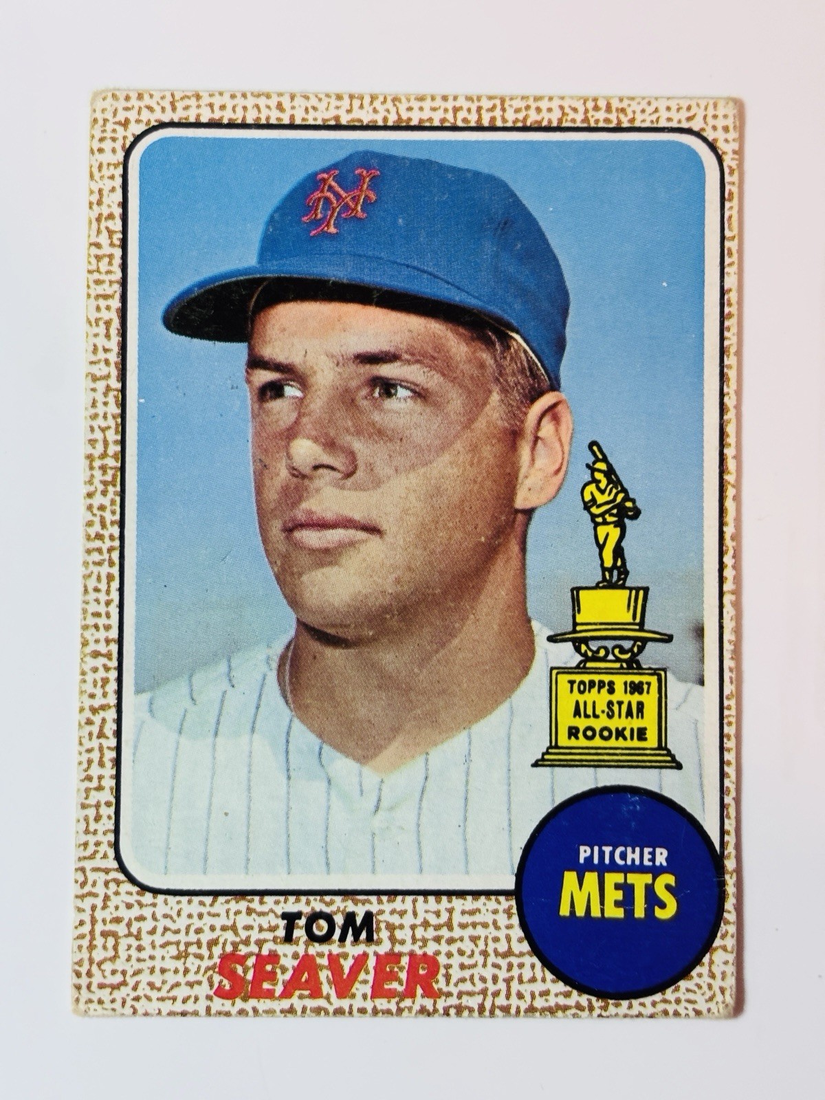 1968 Topps Baseball ROOKIE Tom Seaver #300 - New York Mets VG-EX PB1