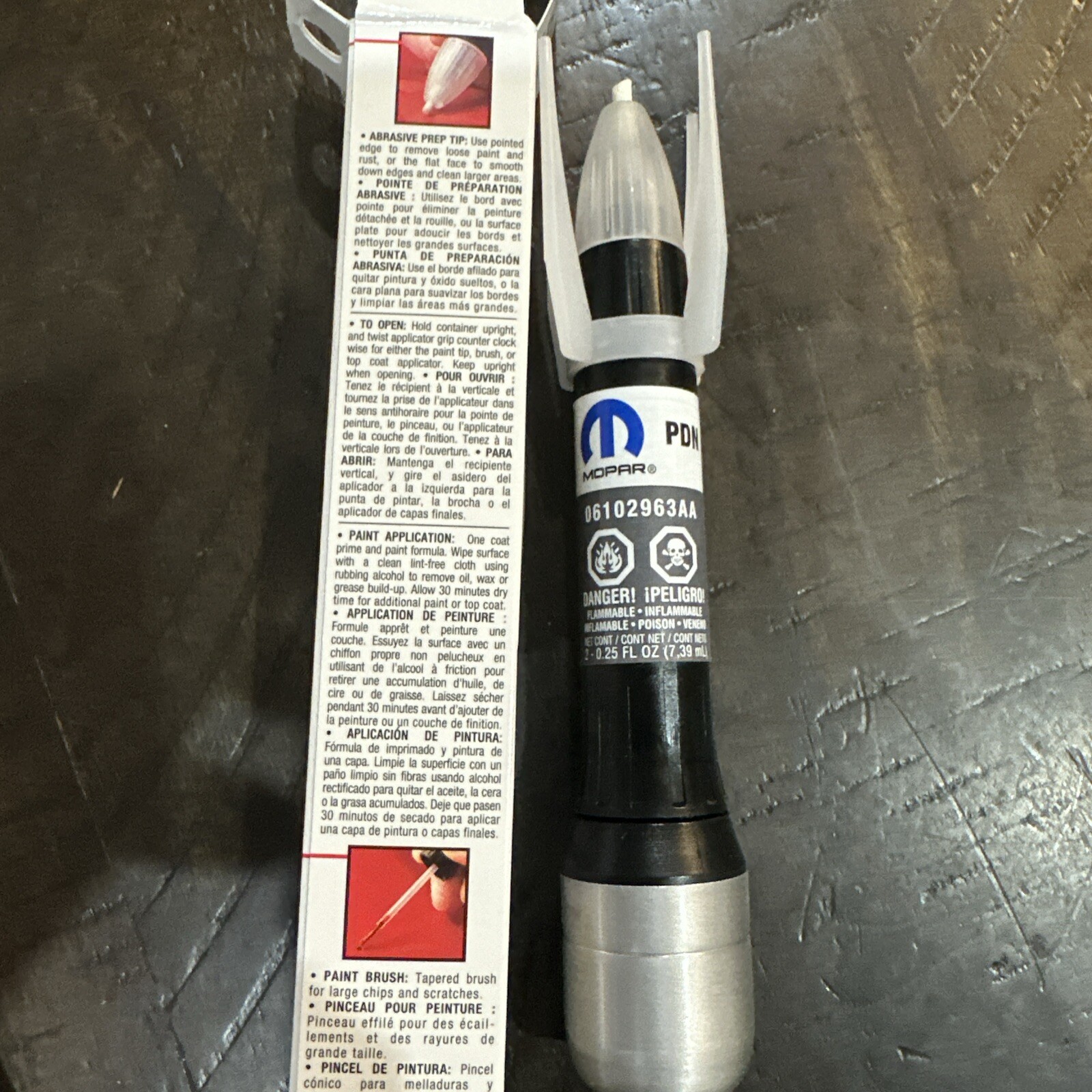 Genuine MOPAR PDN Touch Up Paint Brush 6102963AA Genuine MOPAR PDN Touch Up Paint Brush 6102963AA