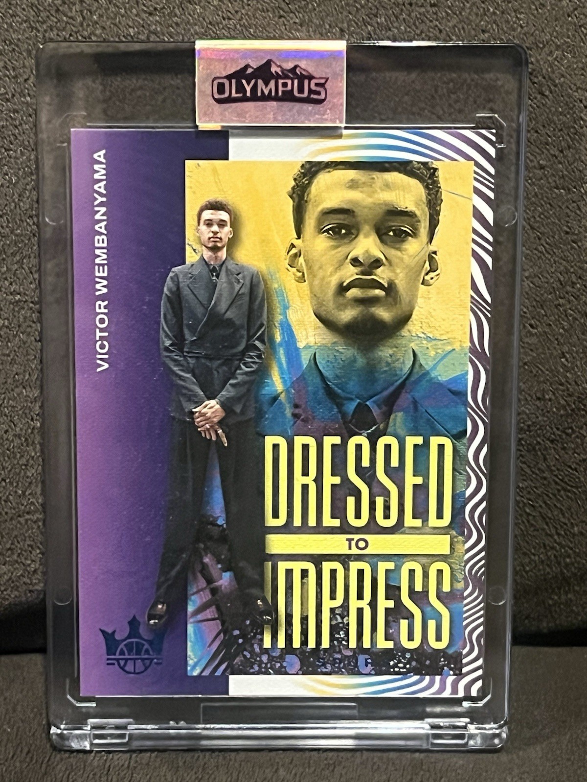 Panini 2023-24 Victor Wembanyama Court Kings Dressed to Impress #5 Spurs /99 Panini 2023-24 Victor Wembanyama Court Kings Dressed to Impress #5 Spurs /99