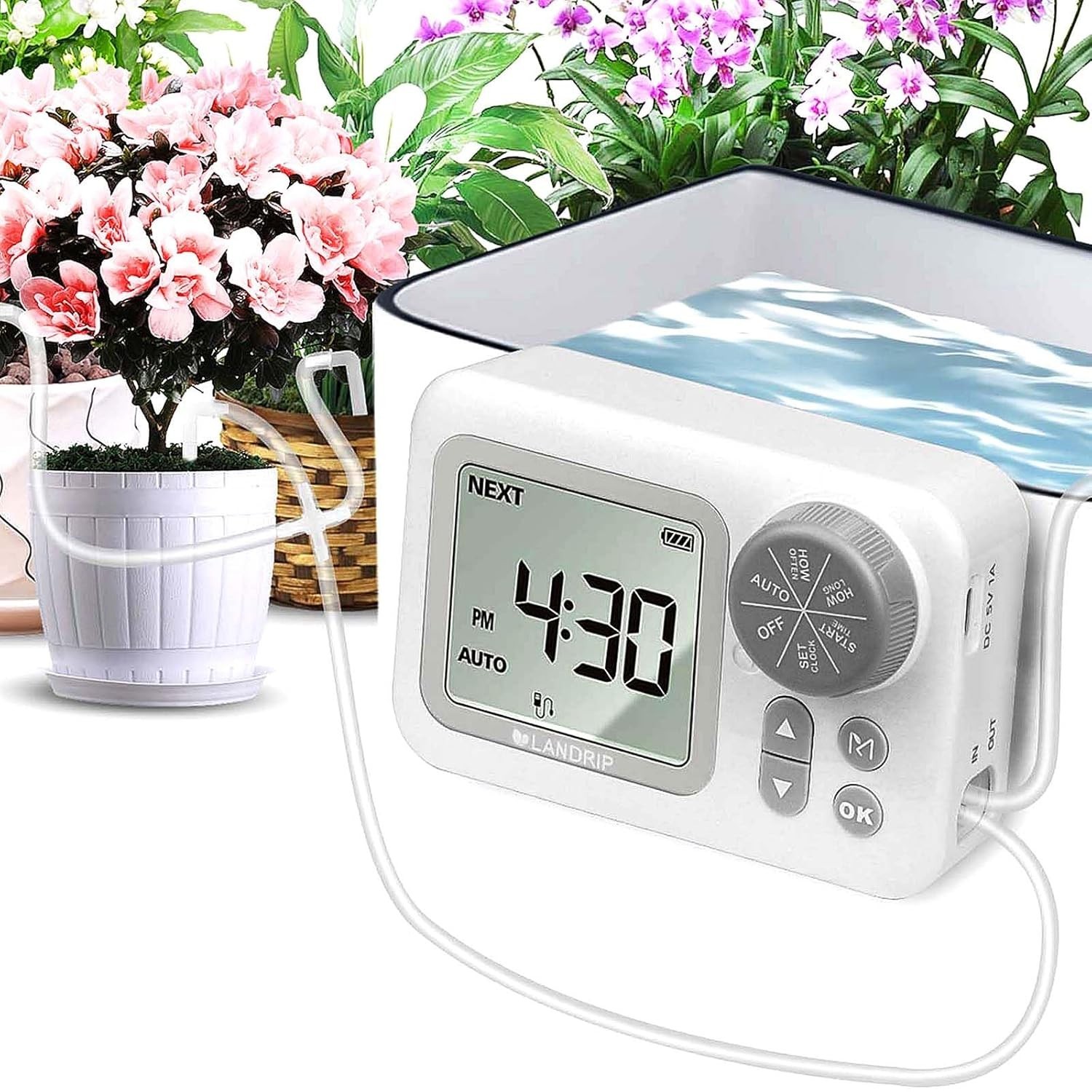 Automatic Watering System, 15 Potted Indoor Houseplants Support Plant Waterer，j