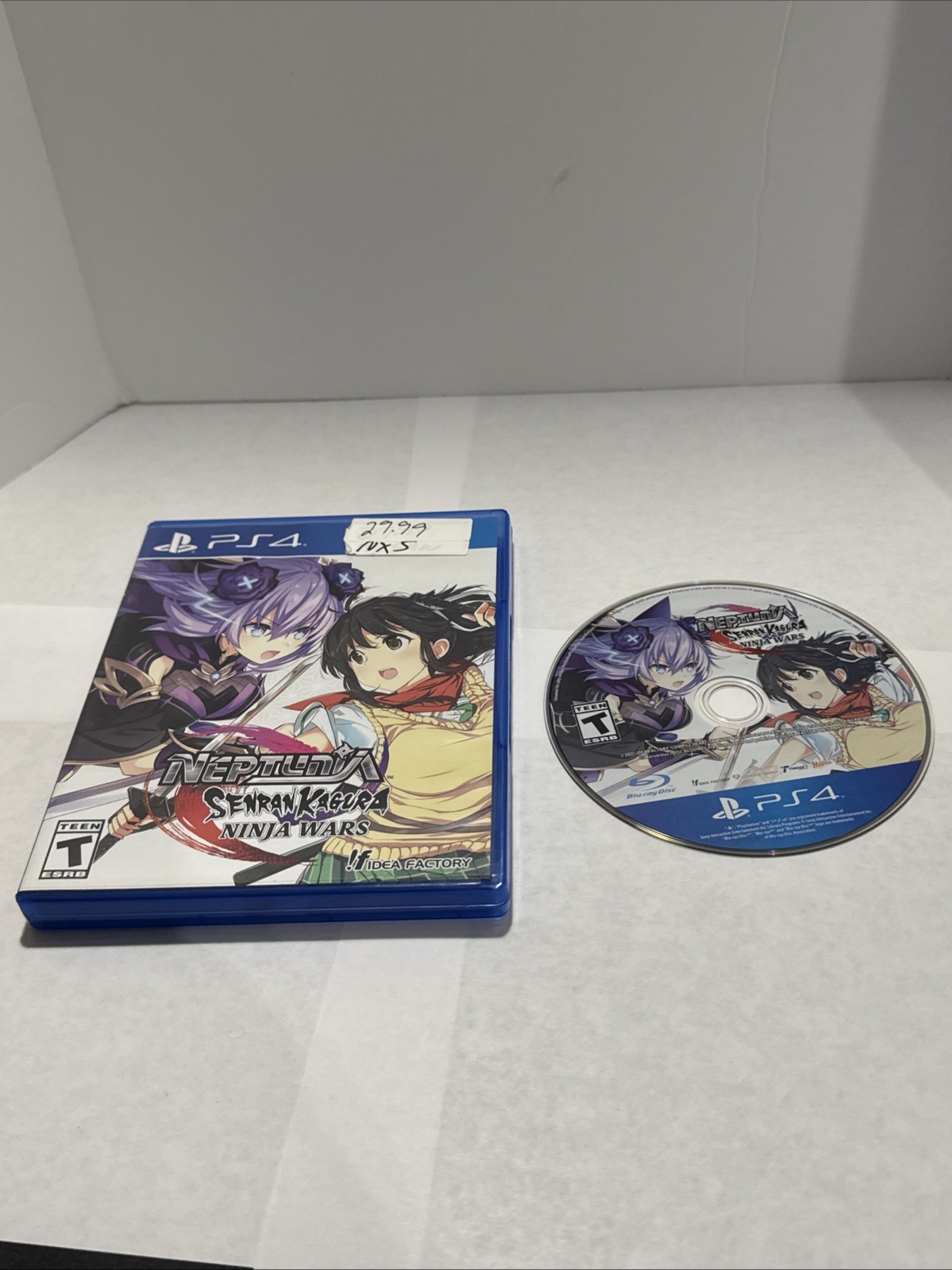 Neptunia X Senran Kagura: Ninja Wars (Sony PlayStation 4 PS4, 2021) Tested Neptunia X Senran Kagura: Ninja Wars (Sony PlayStation 4 PS4, 2021) Tested