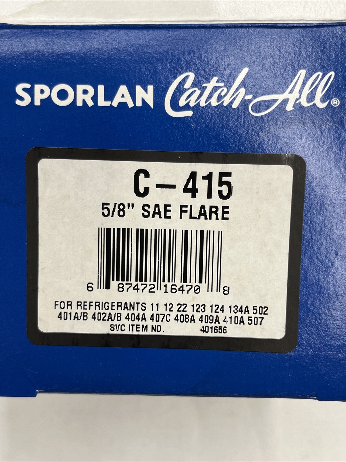 Parker Sporlan Catch All C-415, 401656, Sealed Filter Drier