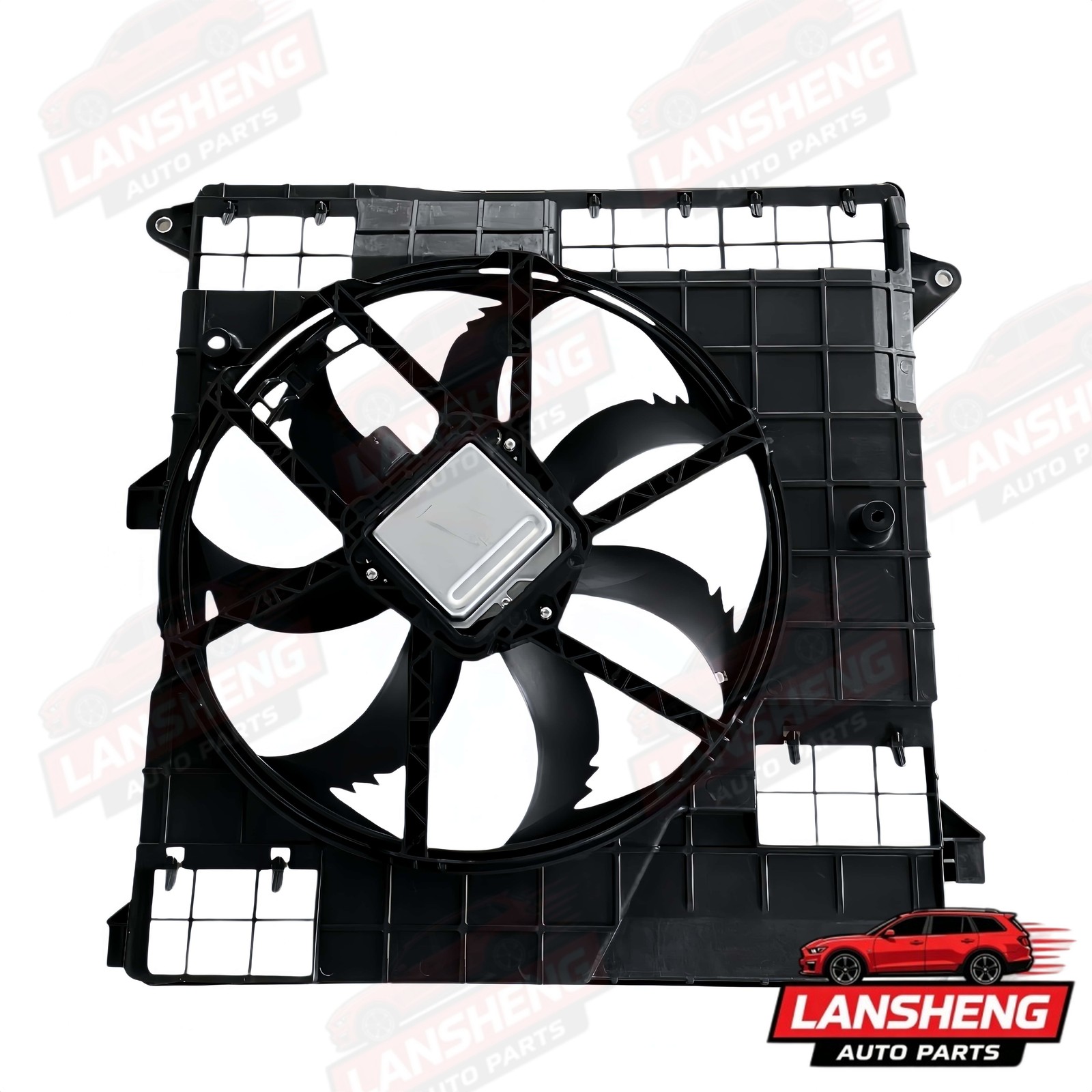 Radiator Cooling Fan Assembly with Brushless Motor for Nissan Frontier 2020-2024 Radiator Cooling Fan Assembly with Brushless Motor for Nissan Frontier 2020-2024