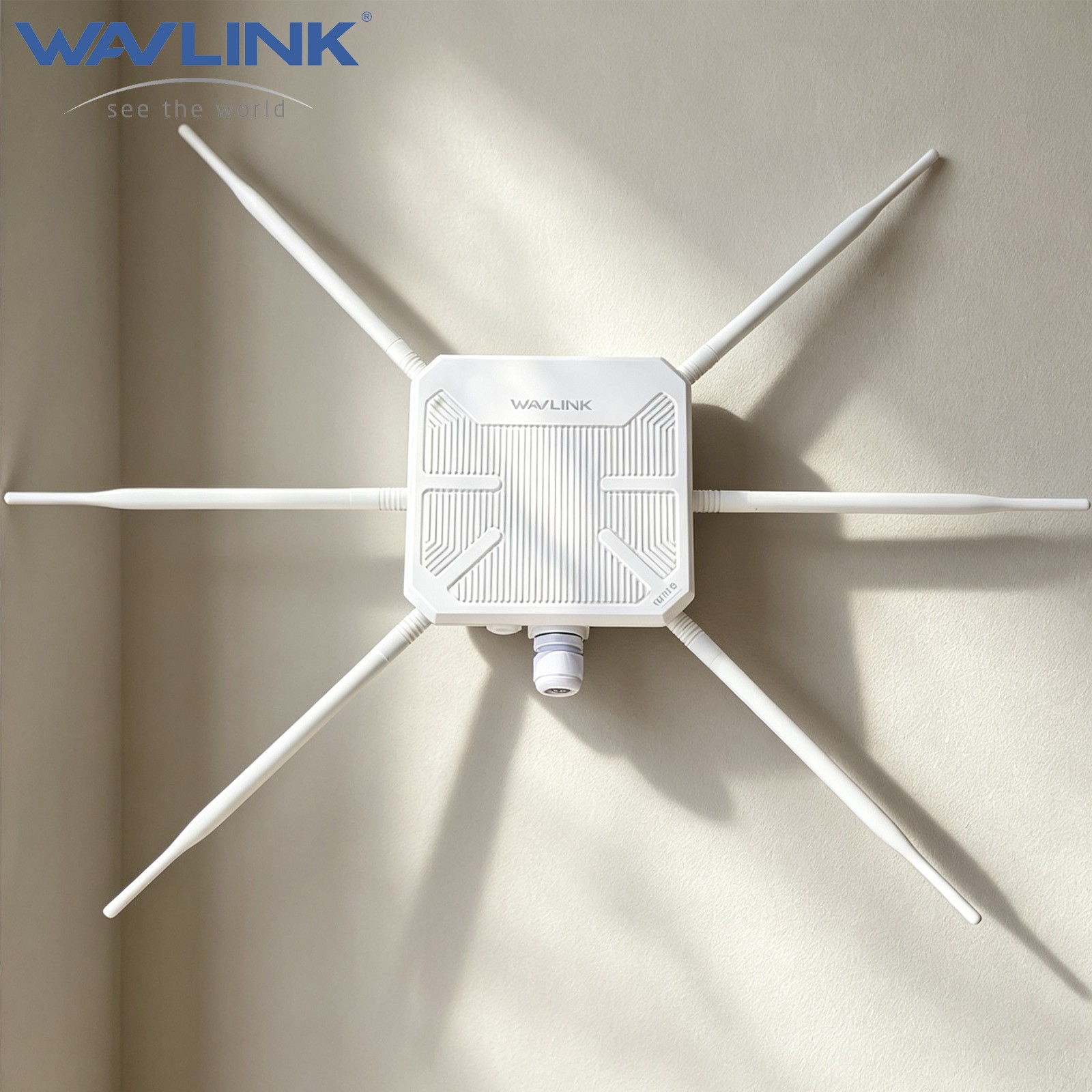AX3000 Outdoor WiFi 6 Extender Router Mesh Long-Range WiFi Repeater/Access Point