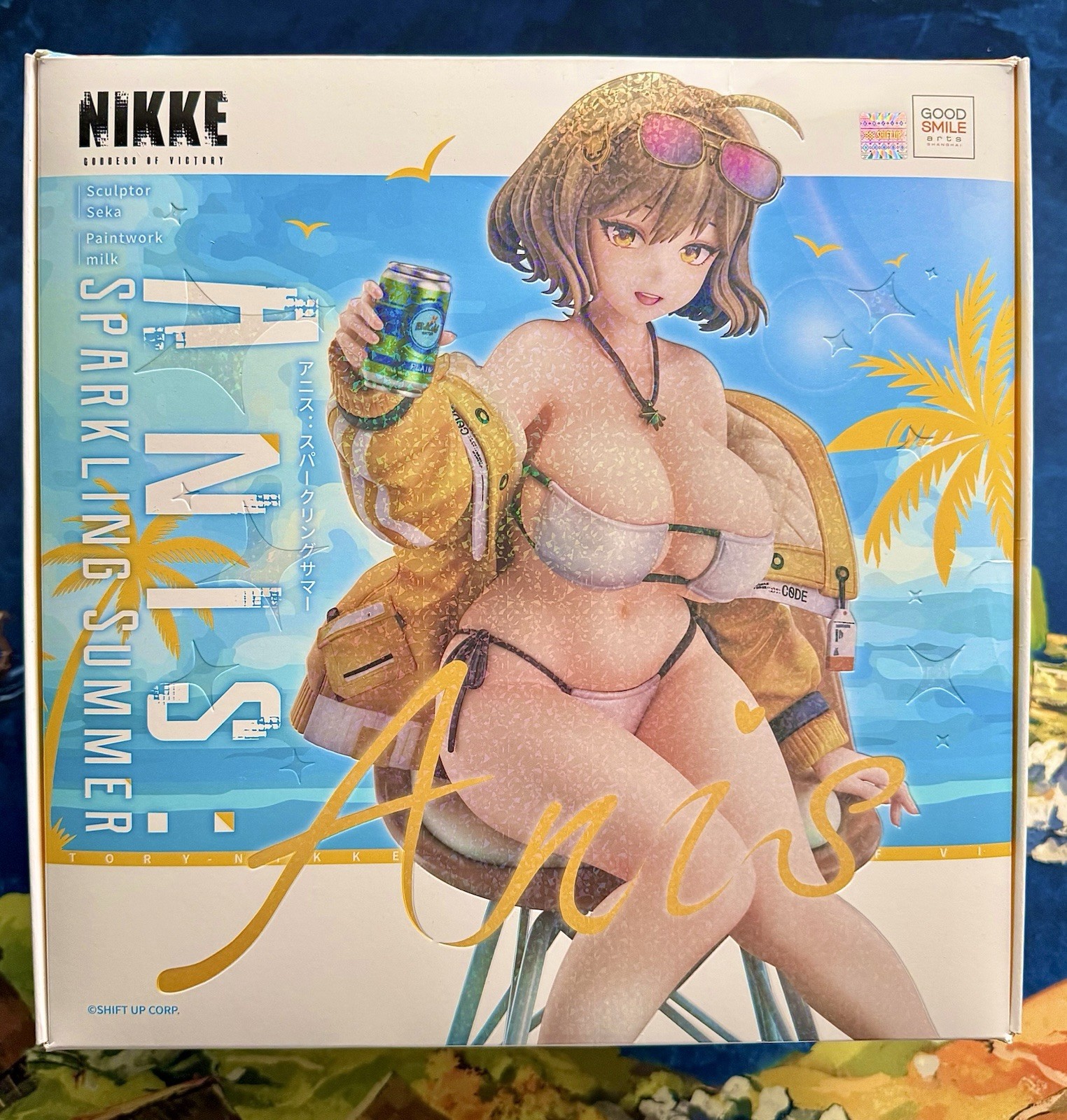 Goddess of Victory Nikke Anis Sparkling Summer Good Smile 1/7 Figure New NIB Goddess of Victory Nikke Anis Sparkling Summer Good Smile 1/7 Figure New NIB