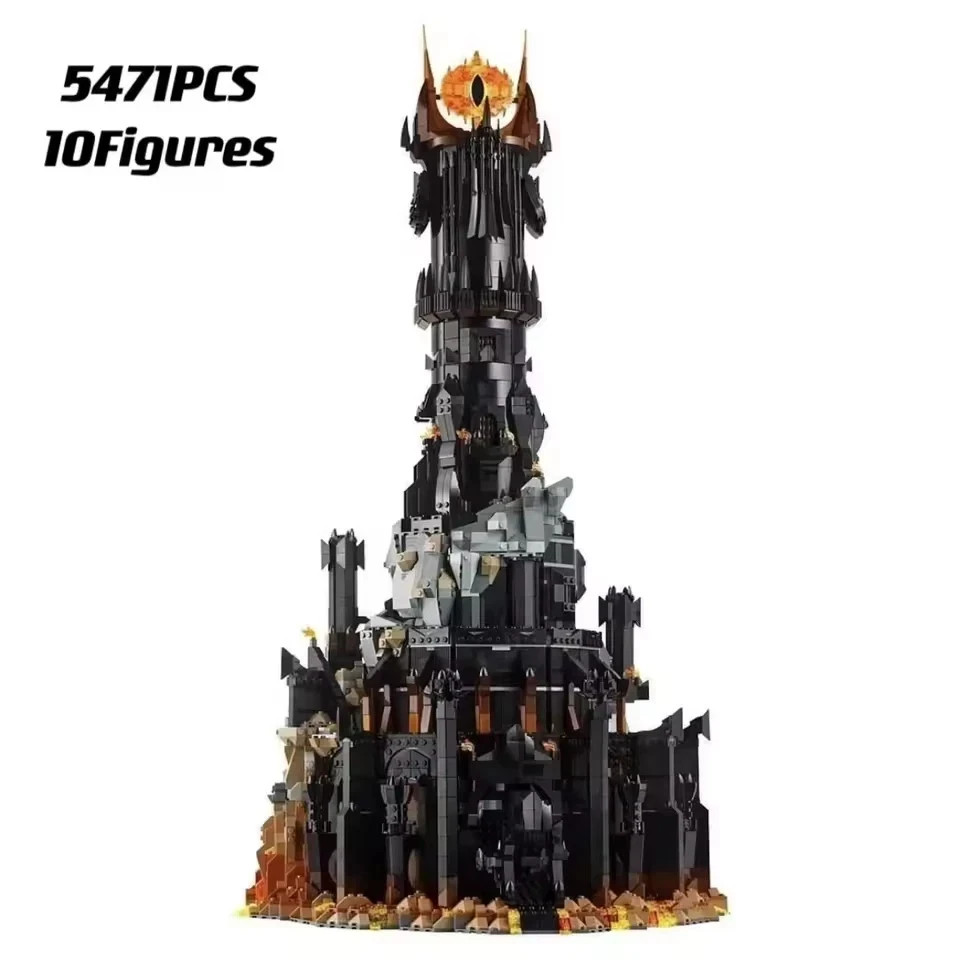 NEW 10333 | Lord of the Rings - Barad-dur Tower (5,471 PCS) Building Blocks Set