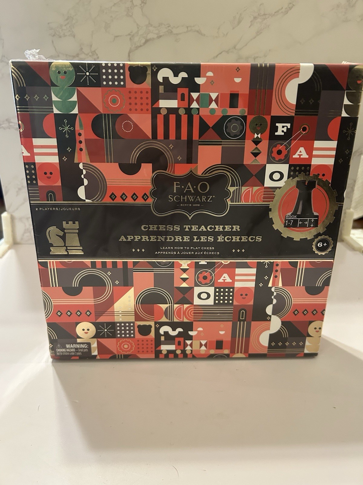 (NEW & SEALED) FAO SCHWARZ - Chess Teacher Board Game Set