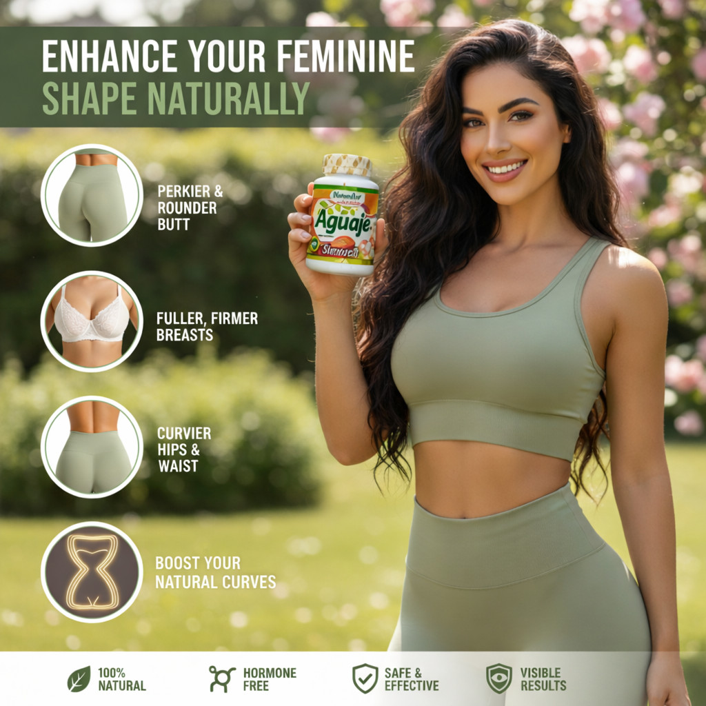 AGUAJE SIEMPRE BELLA - GET BIGGER BUTT, BREAST & HIPS -100% GENUINE FROM PERU