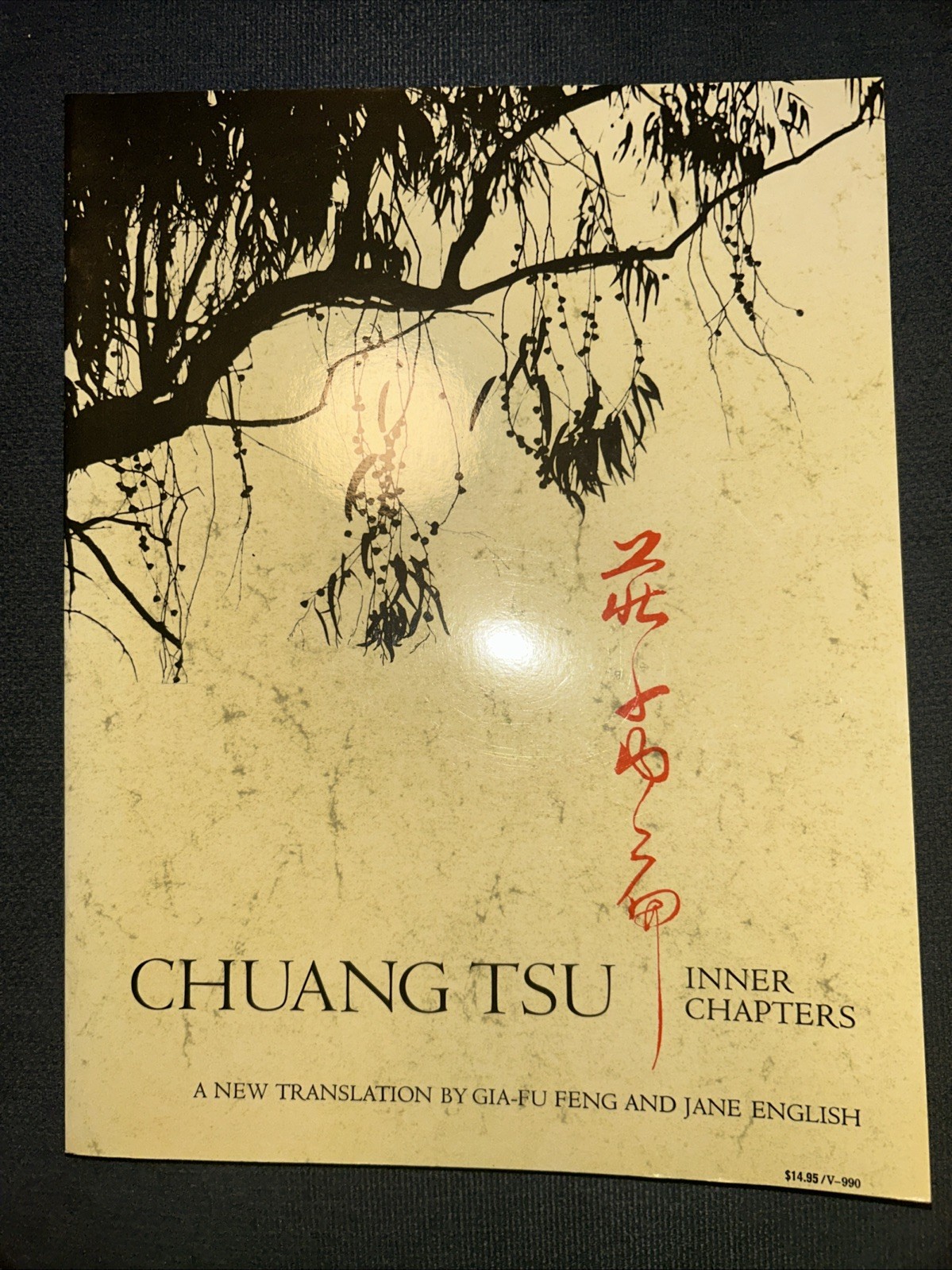 Chuang Tsu Inner Chapters Gia-Fu Feng Jane English Vintage Philosophy Book