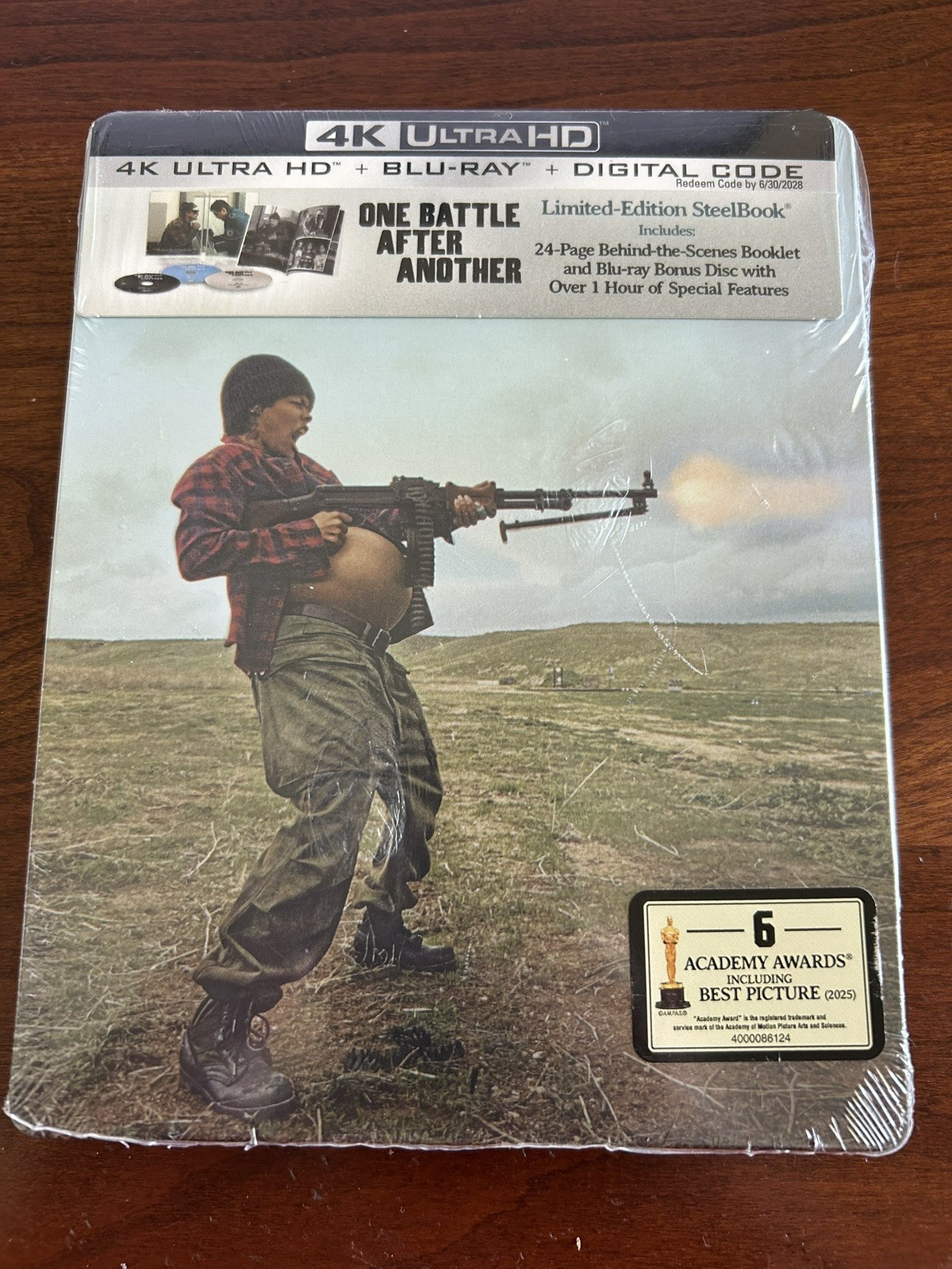 One Battle After Another Limited Edition 4K Steelbook - BRAND NEW