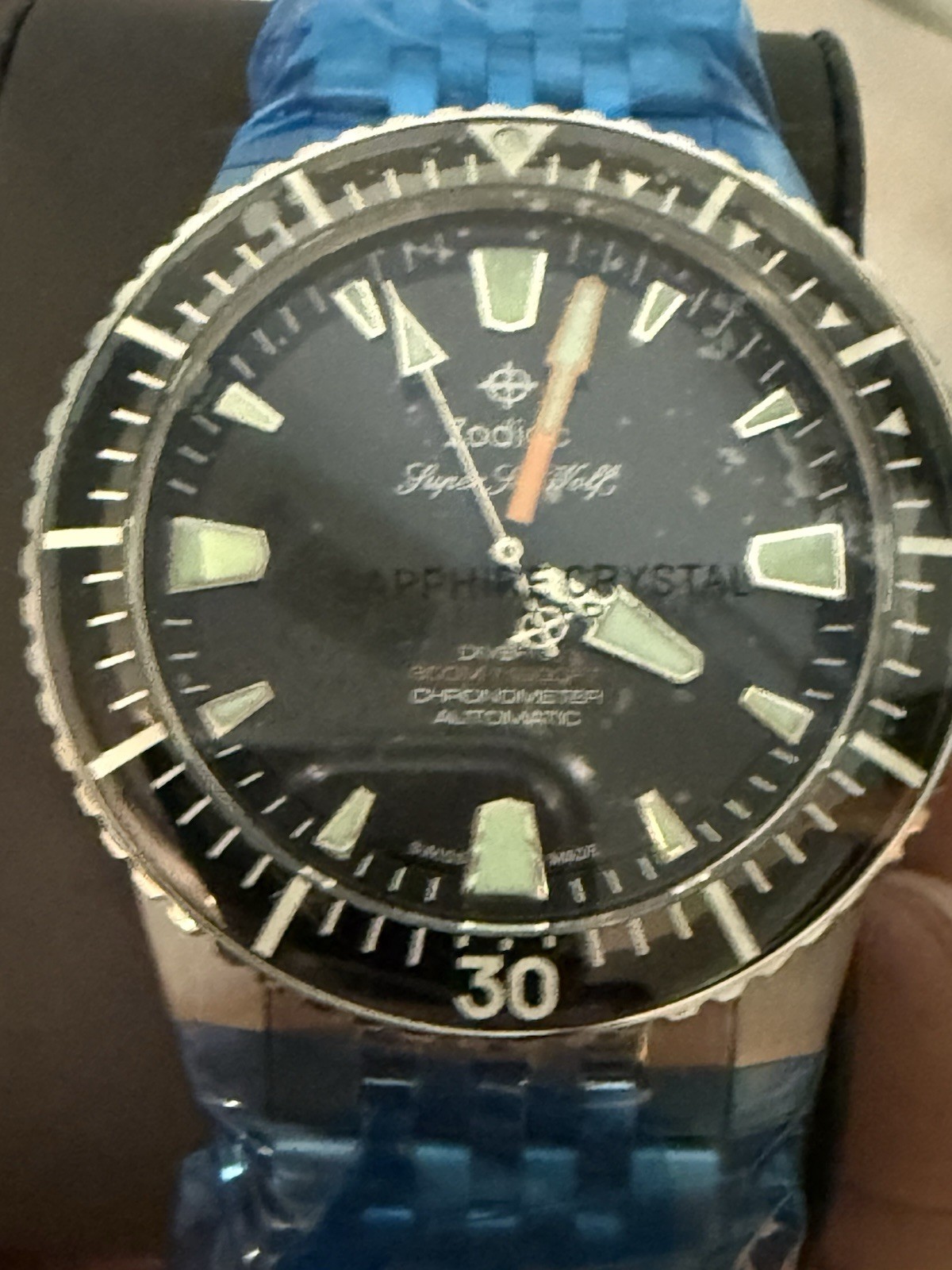 Zodiac Super Sea Wolf Pro-Diver ZO3552 COSC Chronometer /ISO Pro. Diver / 300M