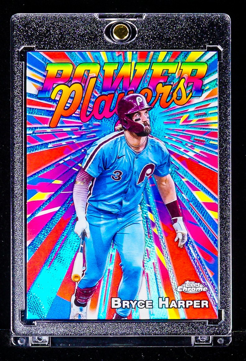 Bryce Harper EXPLOSION REFRACTOR INSERT CARD Phillies