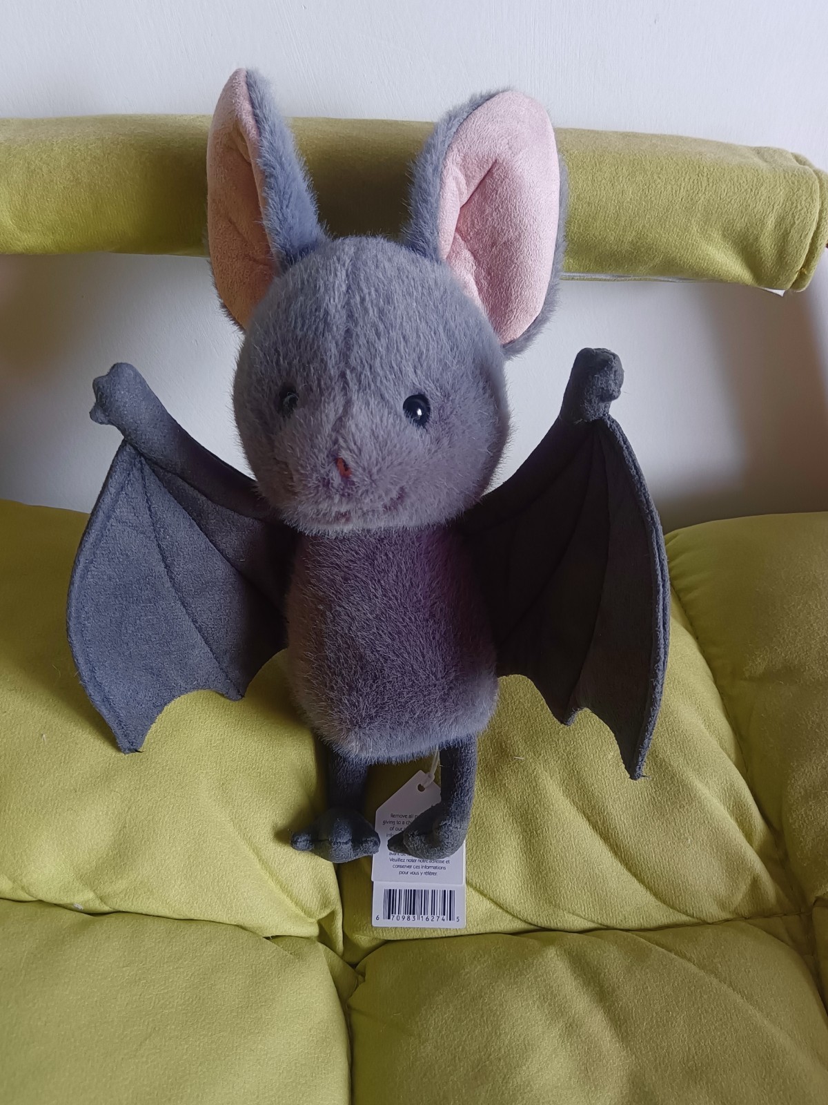 Jellycat Broox Bat Adorable Gift Plush Doll /Children's Plush Dolls