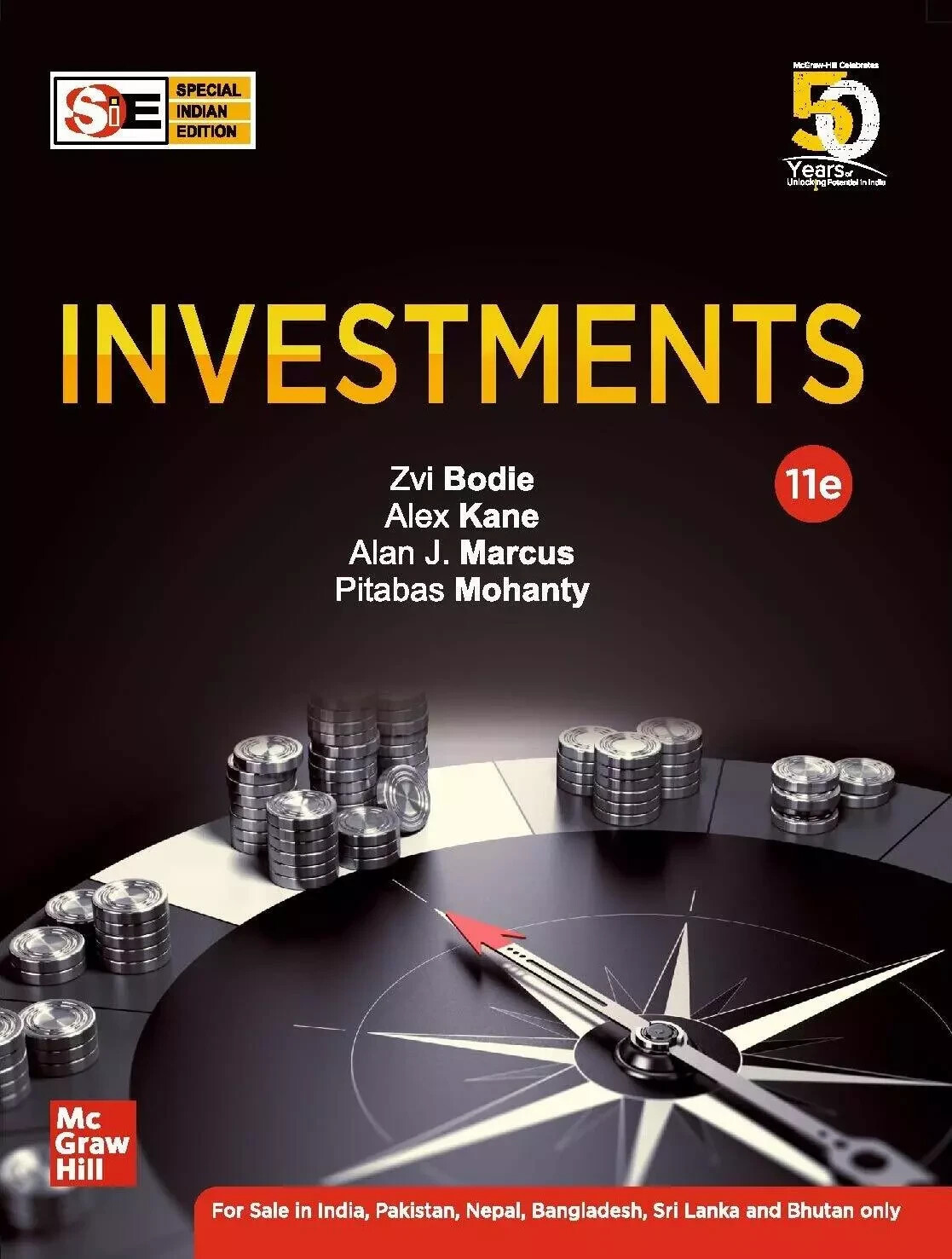 New: Investments by Zvi Bode 11th INTL ED - 9788194113850