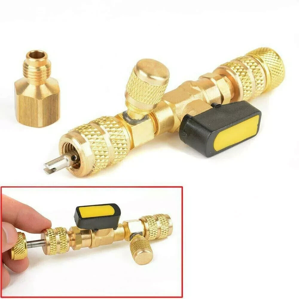 New HVAC Tool AC Schrader Valve Core Remover Dual Size 5/16
