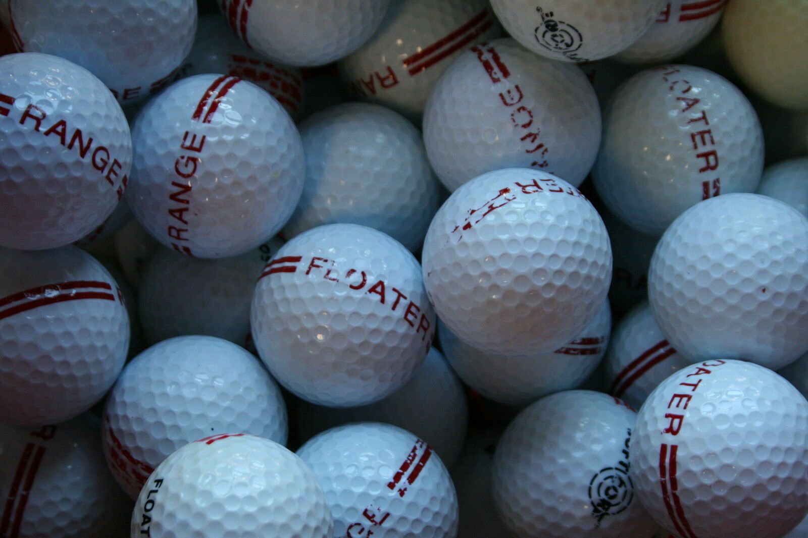 500 Used Floater Floating Golf Balls that Float - water range - 