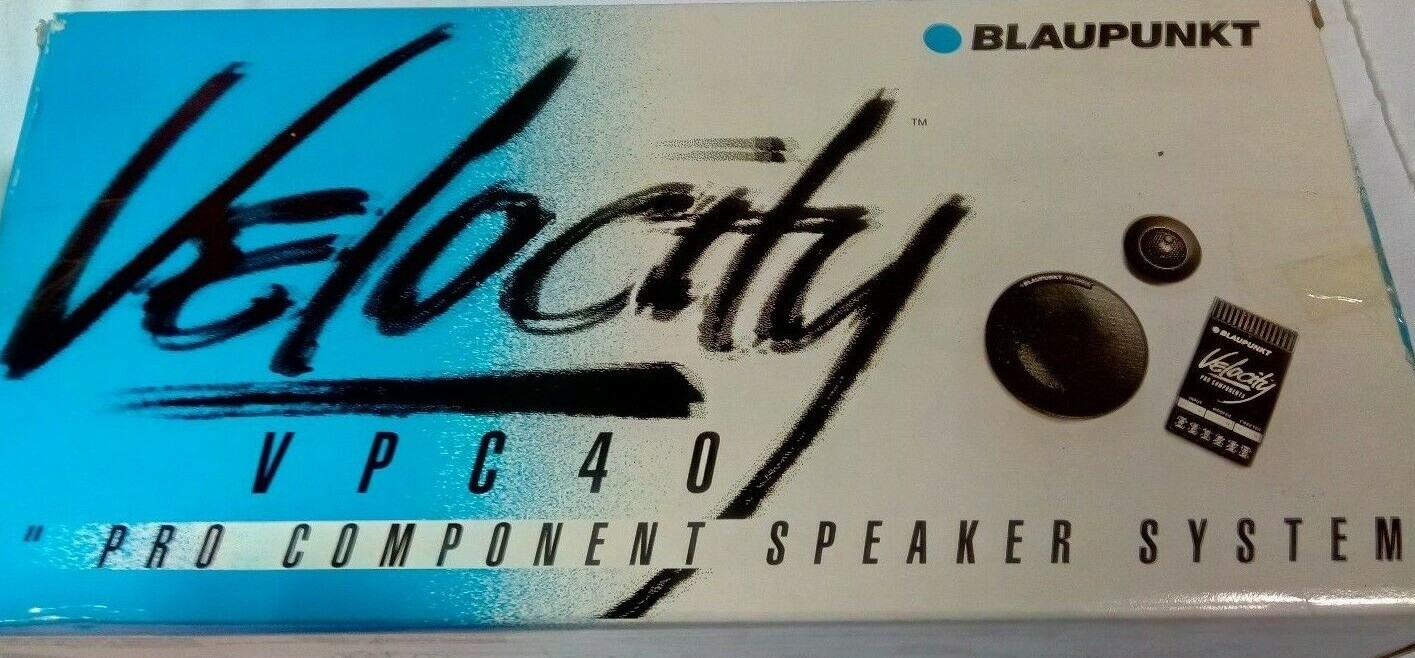 BLAUPUNKT VELOCITY 4\'\' PRO COMPONENT SPEAKER SYSTEM | 