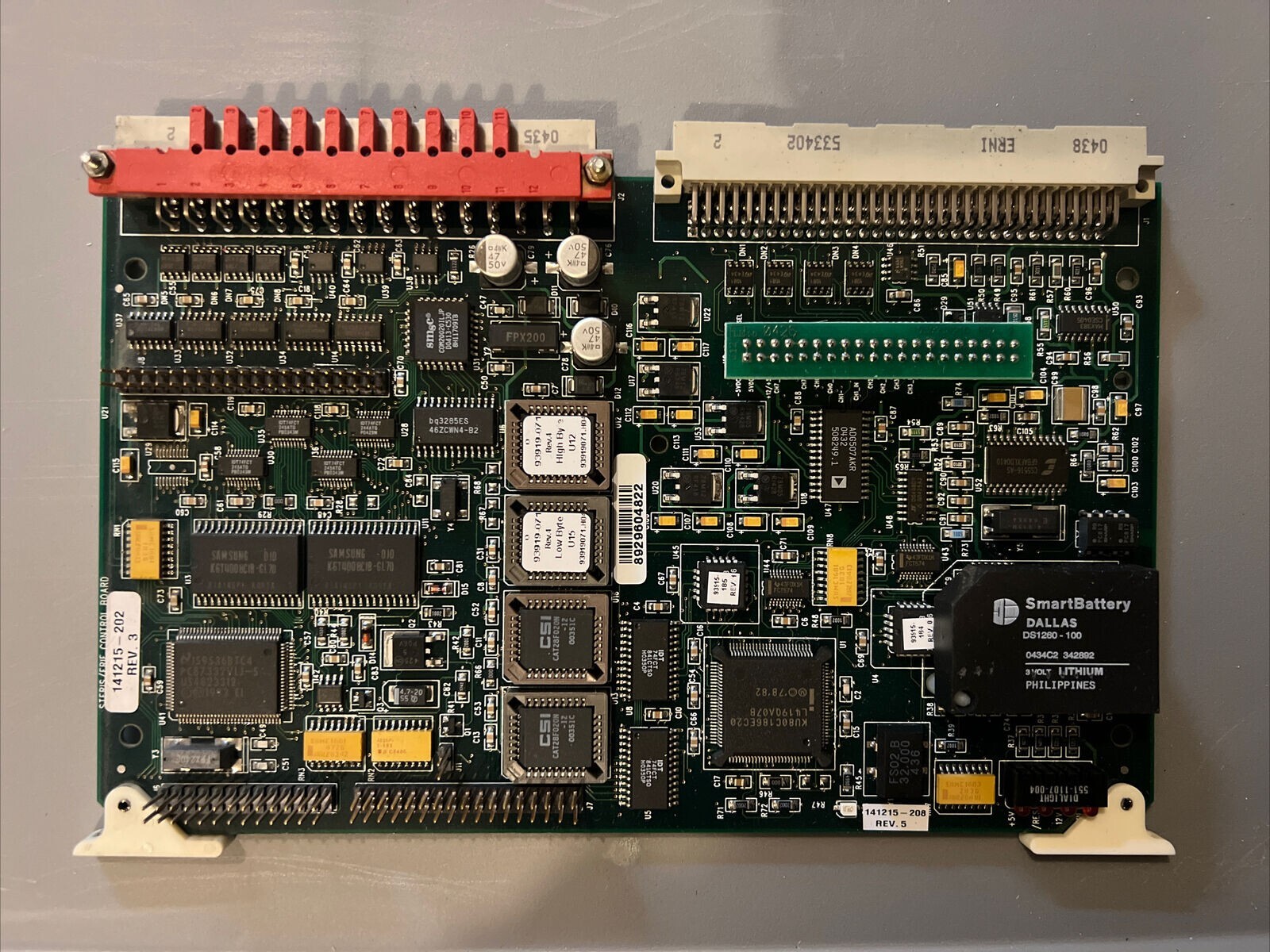 Amsco Steris Sterilizer Control Board Assembly 141215-202 Rev 3