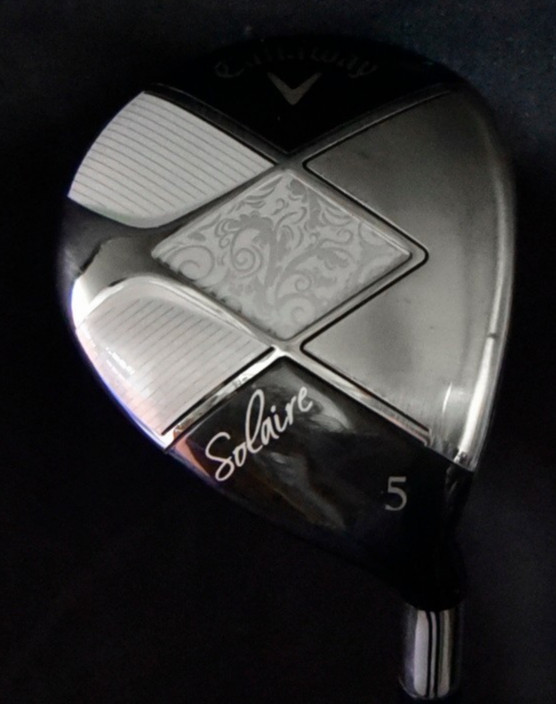 NEW CALLAWAY SOLAIRE 5 WOOD FLEX: LADIES LENGTH: 41.5 IN RIGHT HANDED
