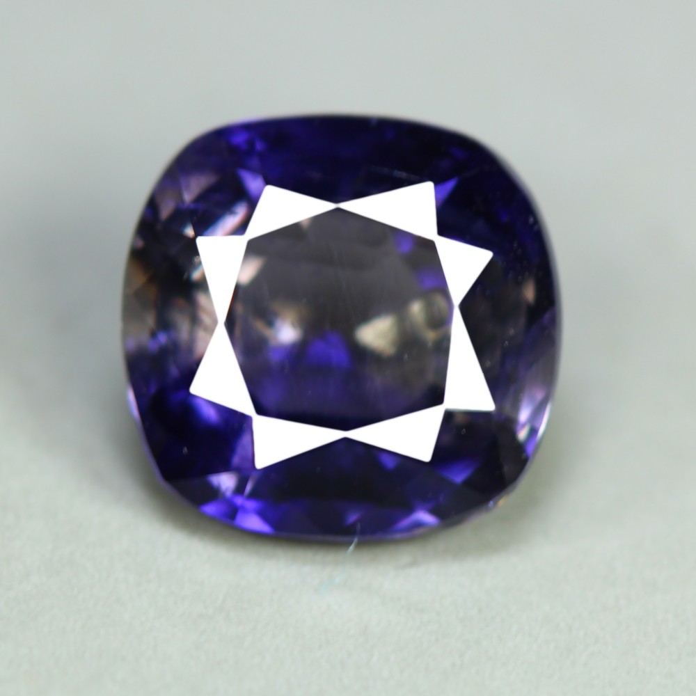 1.83 Cts_Unique Gemstone_100 % Natural Unheated Purplish Blue Iolite_Srilanka