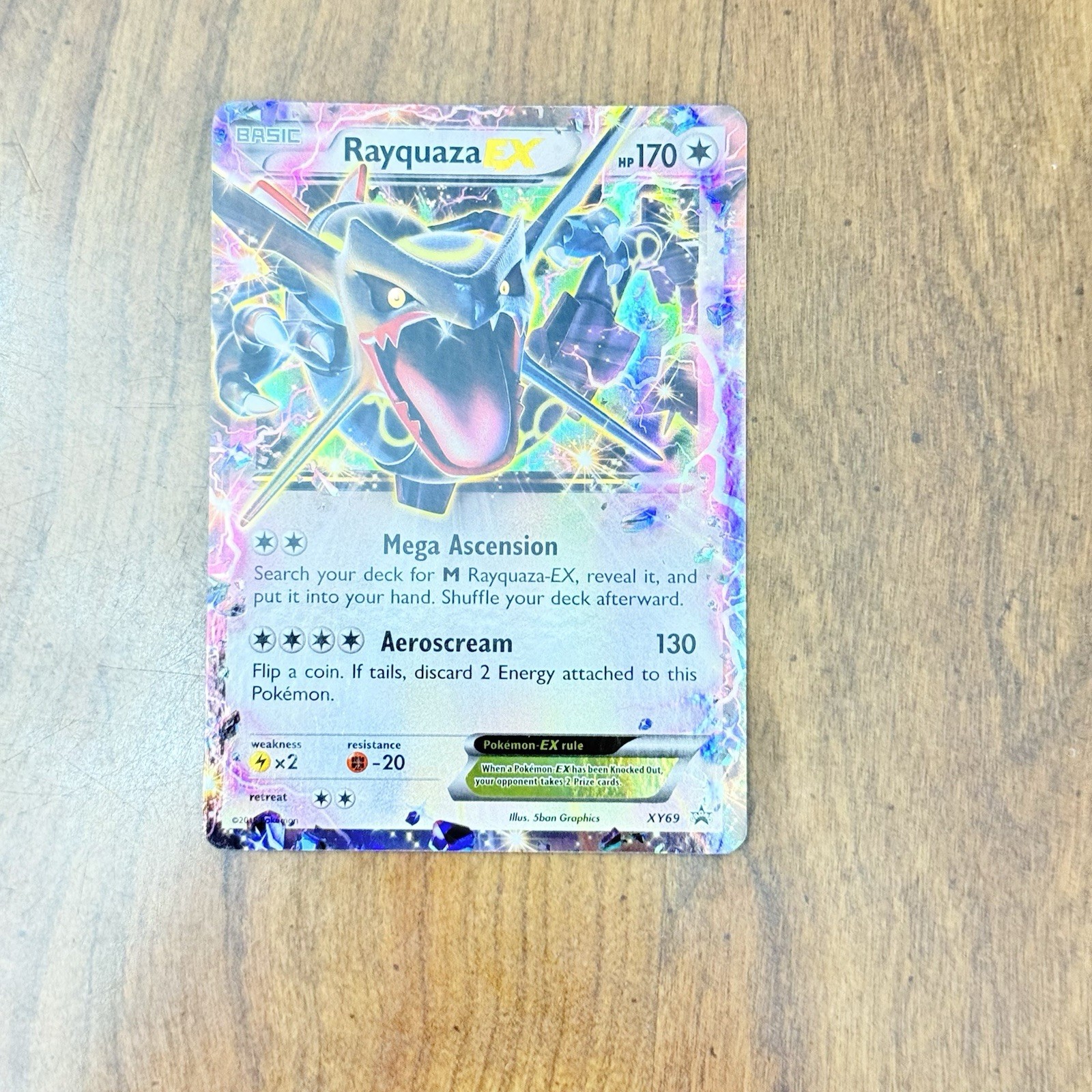 Rayquaza EX (Shiny) [Holofoil HP - XY Promos XY69]