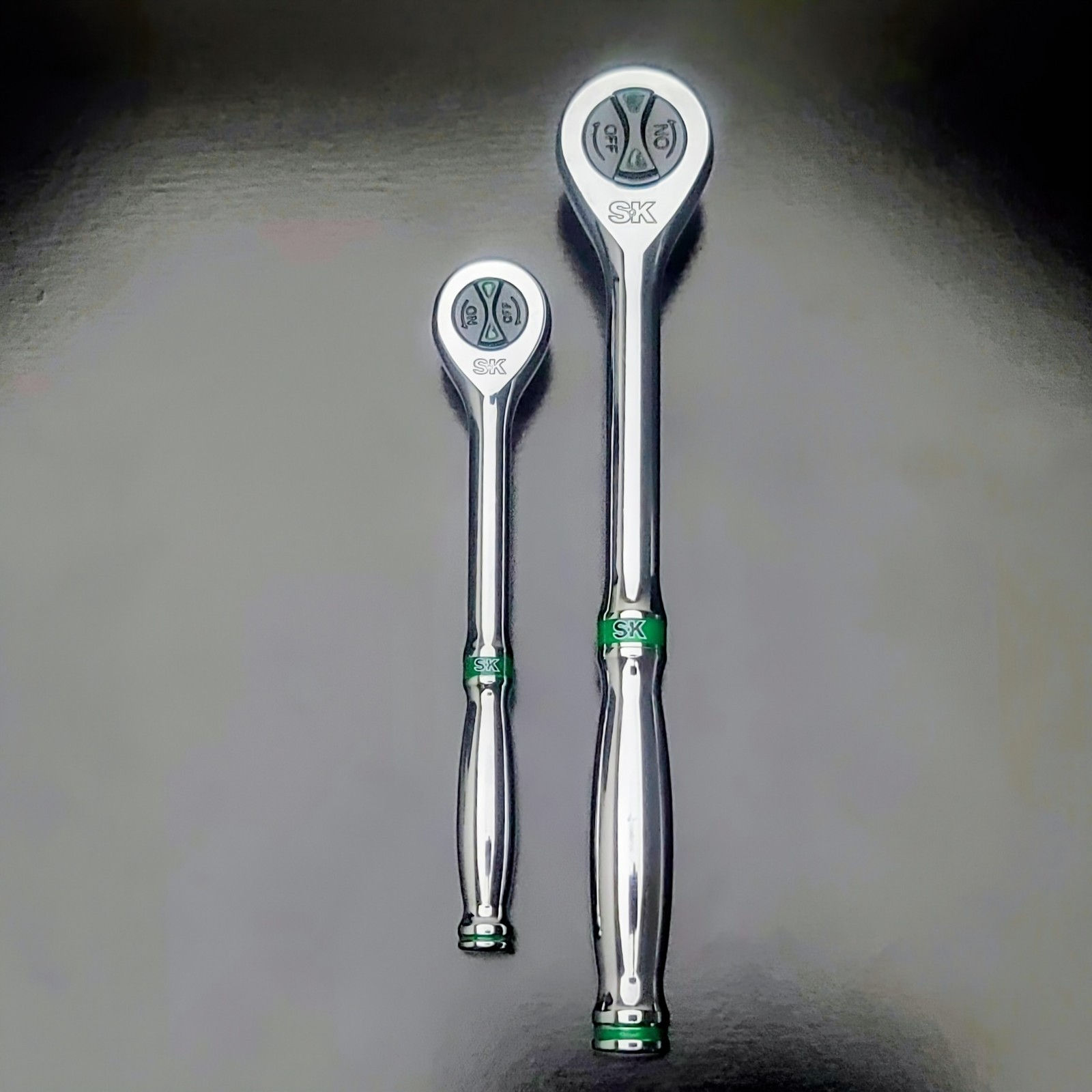 SK Professional Tools 2 Ratchet Combo Pack 1/4+3/8\