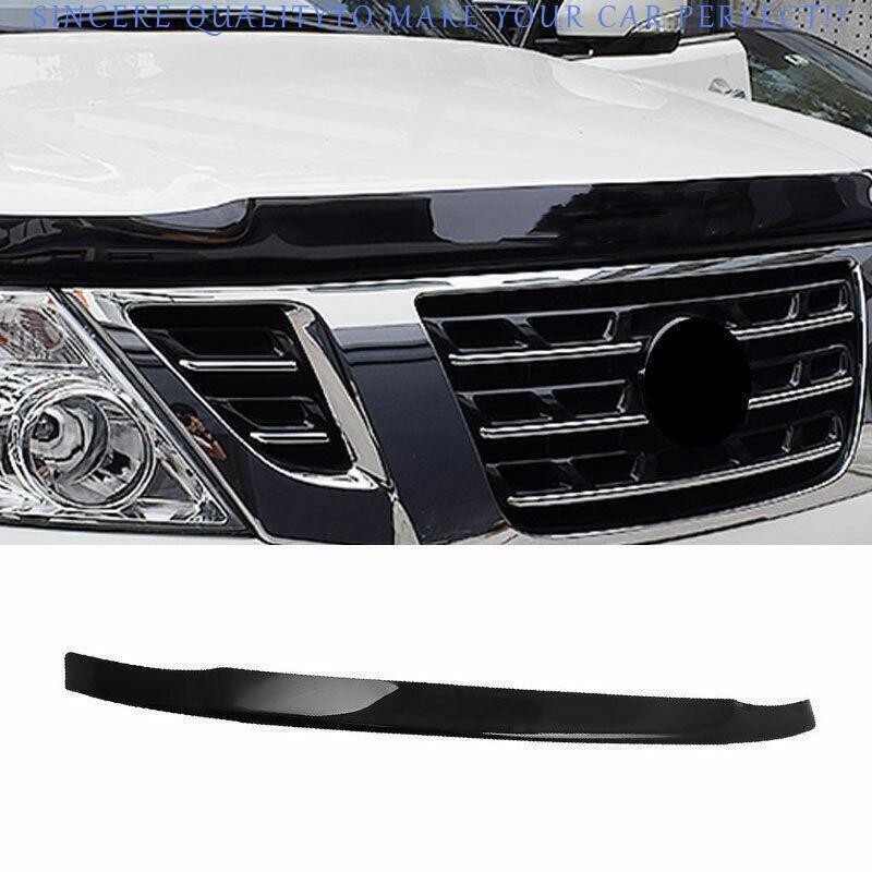 New For Nissan Armada 17-20 Black Front Bug Shield Hood Deflector Guard Bonnet*1