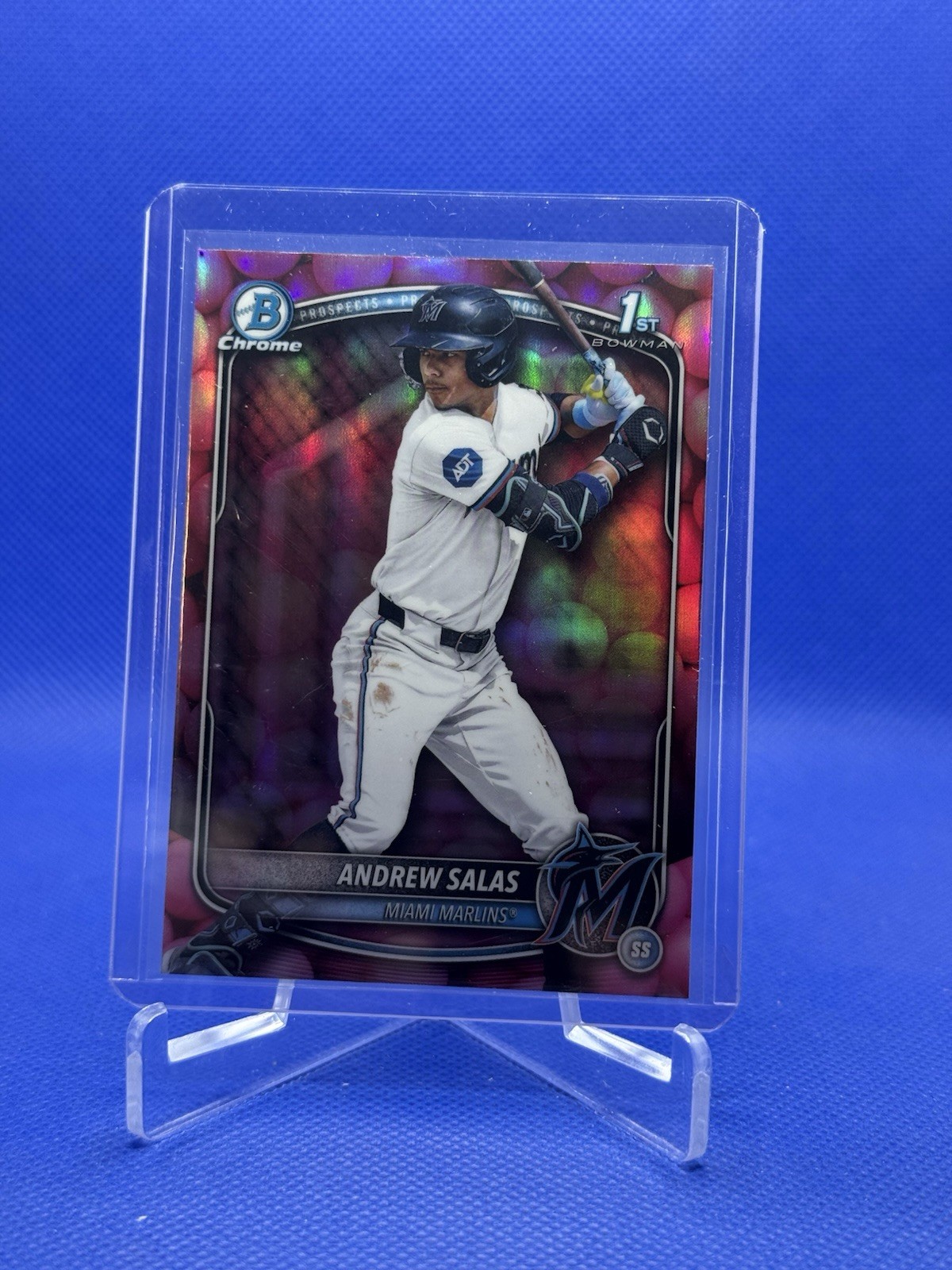 Andrew Salas 2025 Bowman Chrome Gum Ball Refractor 1st Bowman SSP #BCP-156 Andrew Salas 2025 Bowman Chrome Gum Ball Refractor 1st Bowman SSP #BCP-156