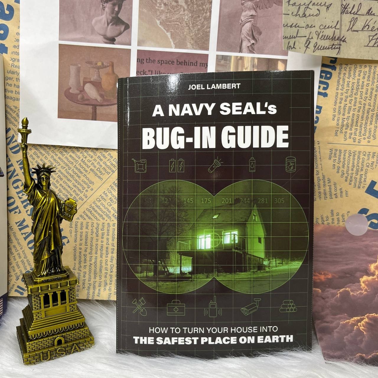 Bug-In Guide Turn Your House into Safe Place Survival Home Defense Book New