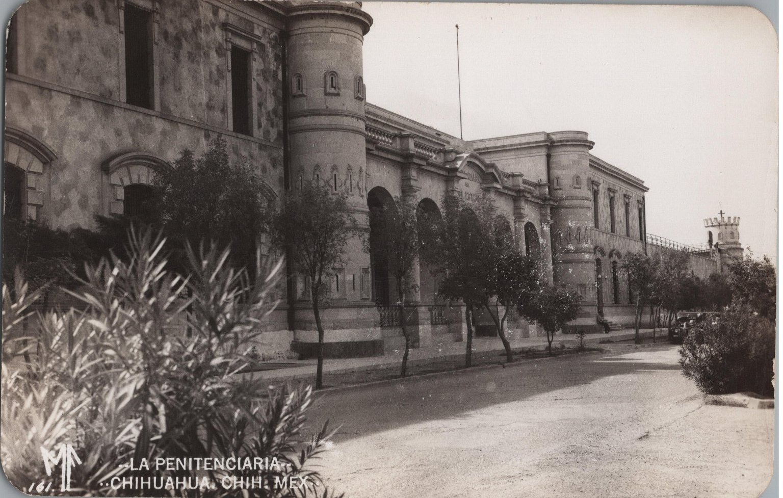 RPPC La Penitenciaria Chihuahua, Mexico - Vintage Real Photo Postcard