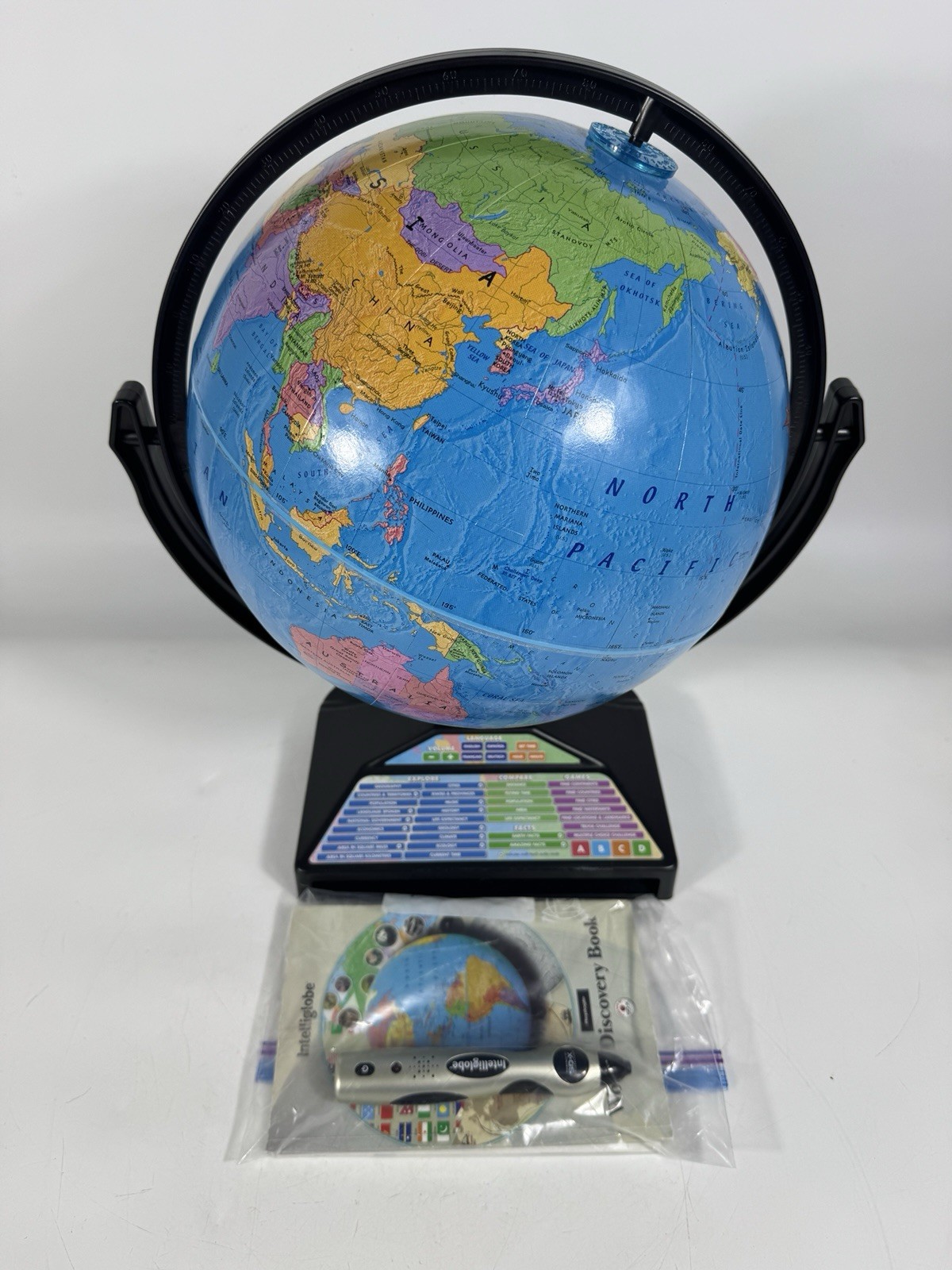 Intelliglobe Replogle Electronic Interactive Educational World Discovery Globe